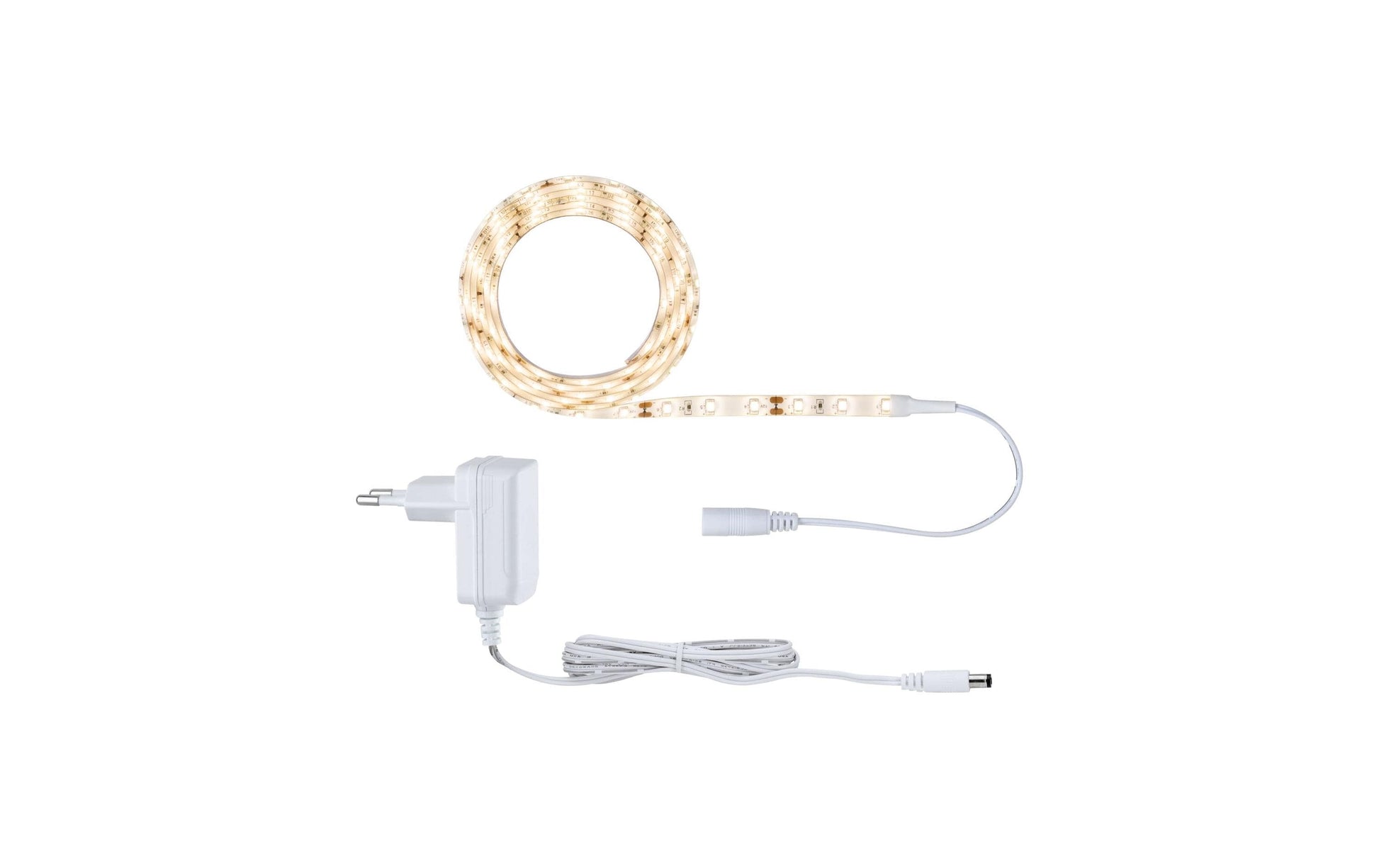 Paulmann LED-Strip – 1,5 m, 450 lm, 6,5 W, 3000 K, weiss, mit Netzteil