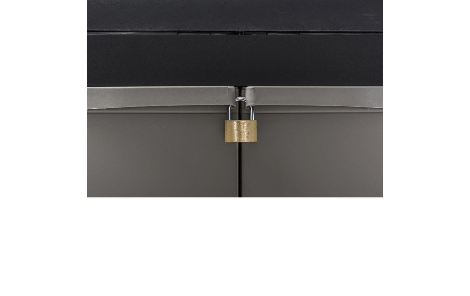 Toomax Regal – Polypropylen, Grau, 65 × 95 × 38 cm, 1 Tablar, Traglast 15 kg