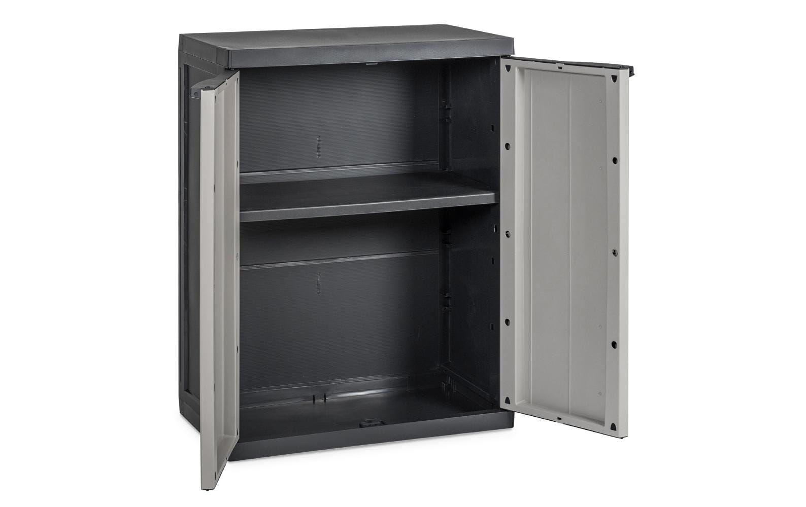 Toomax Schrank – Polypropylen, schwarz, 65 × 85 × 37 cm