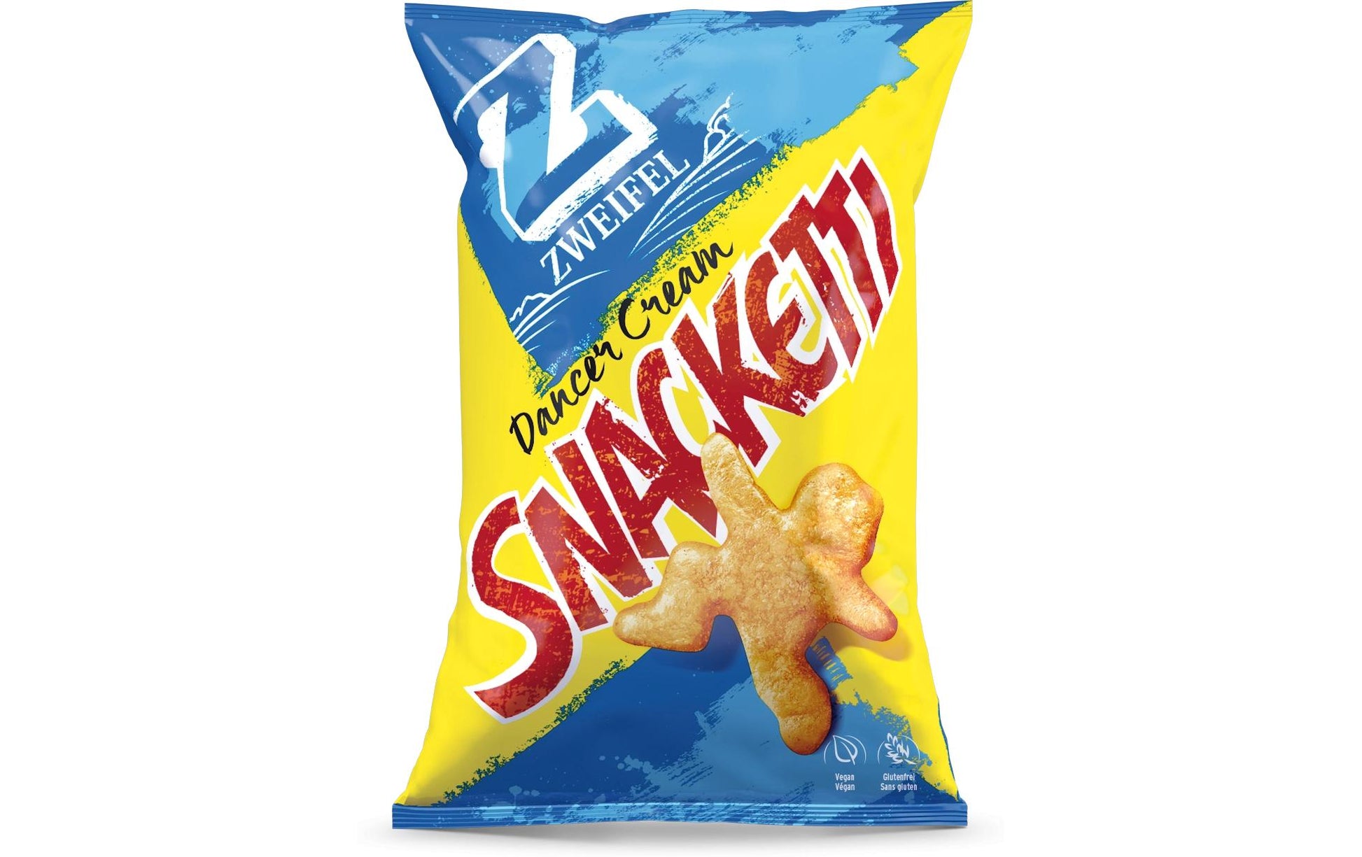 Zweifel Snacketti Dancer Chips – Rahm – 20 × 27 g