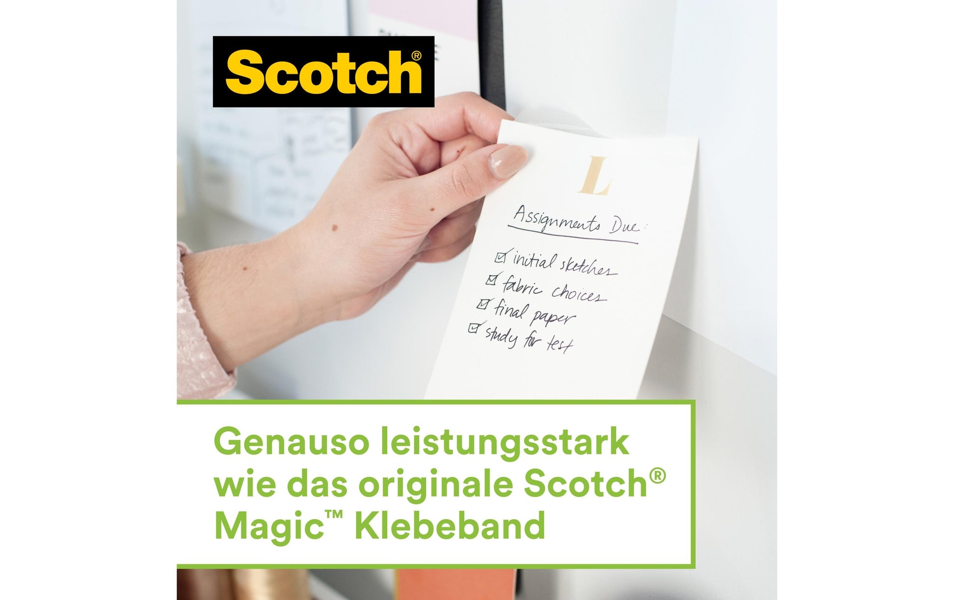 Scotch Handabroller – für Rollenbreite bis 19 mm, für Bandlänge bis 13,9 m, für Kern 1", Metallmesser