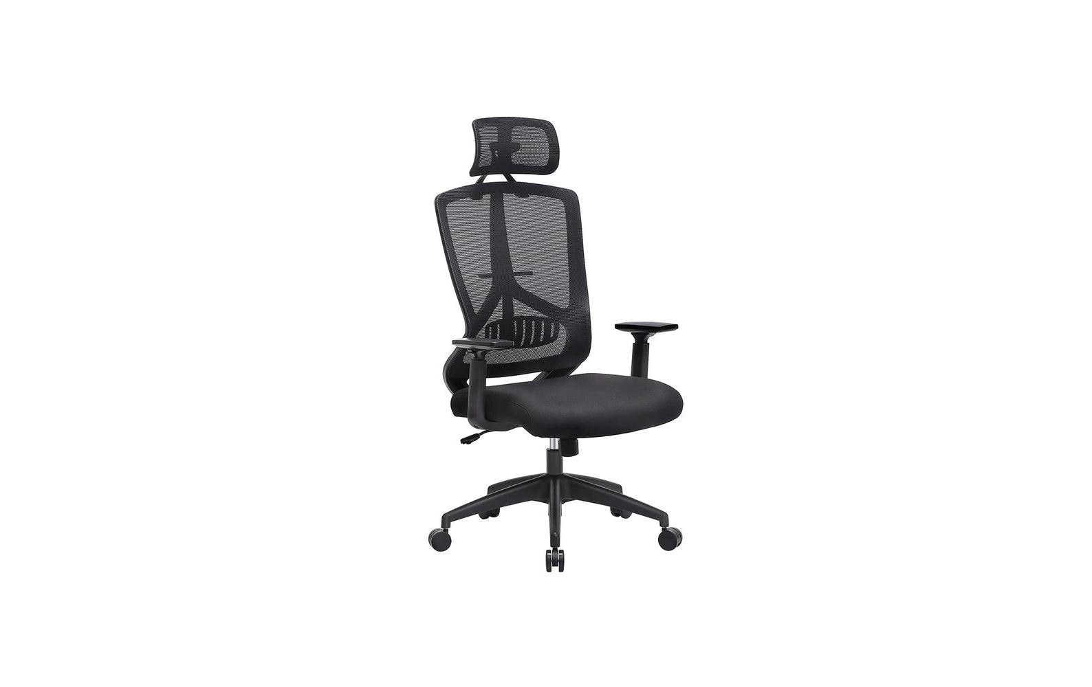Songmics Bürostuhl – 120 kg, schwarz