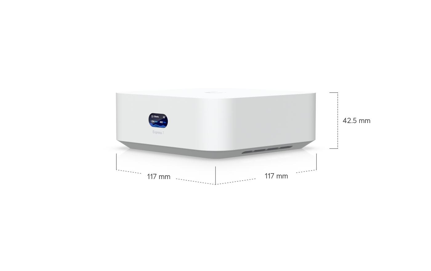 Ubiquiti WLAN-Router – Wi-Fi 7 Tri-Band (2,4/5/6 GHz), 5,7 Gbit/s, 10GbE
