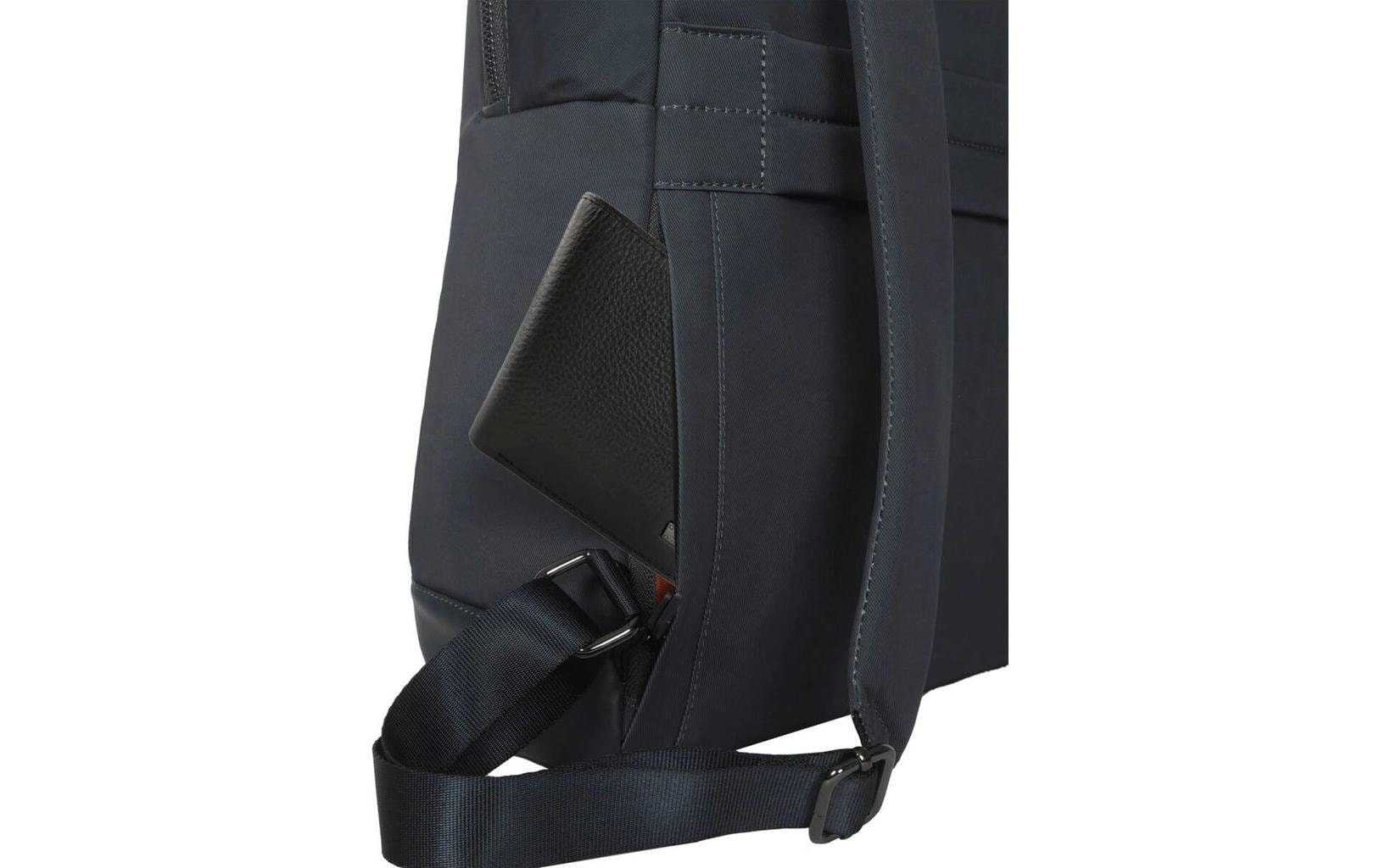 Targus Notebook-Rucksack Avila 15–16 – 15 l, wasserfest, rPET-Polyester – Dunkelblau, 300 × 465 × 130 mm
