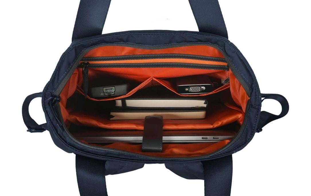 Targus Notebook-Rucksack AVILA 2in1 Convertible – für 16", 12,5 l, wasserfest – Blau, 350 × 400 × 110 mm
