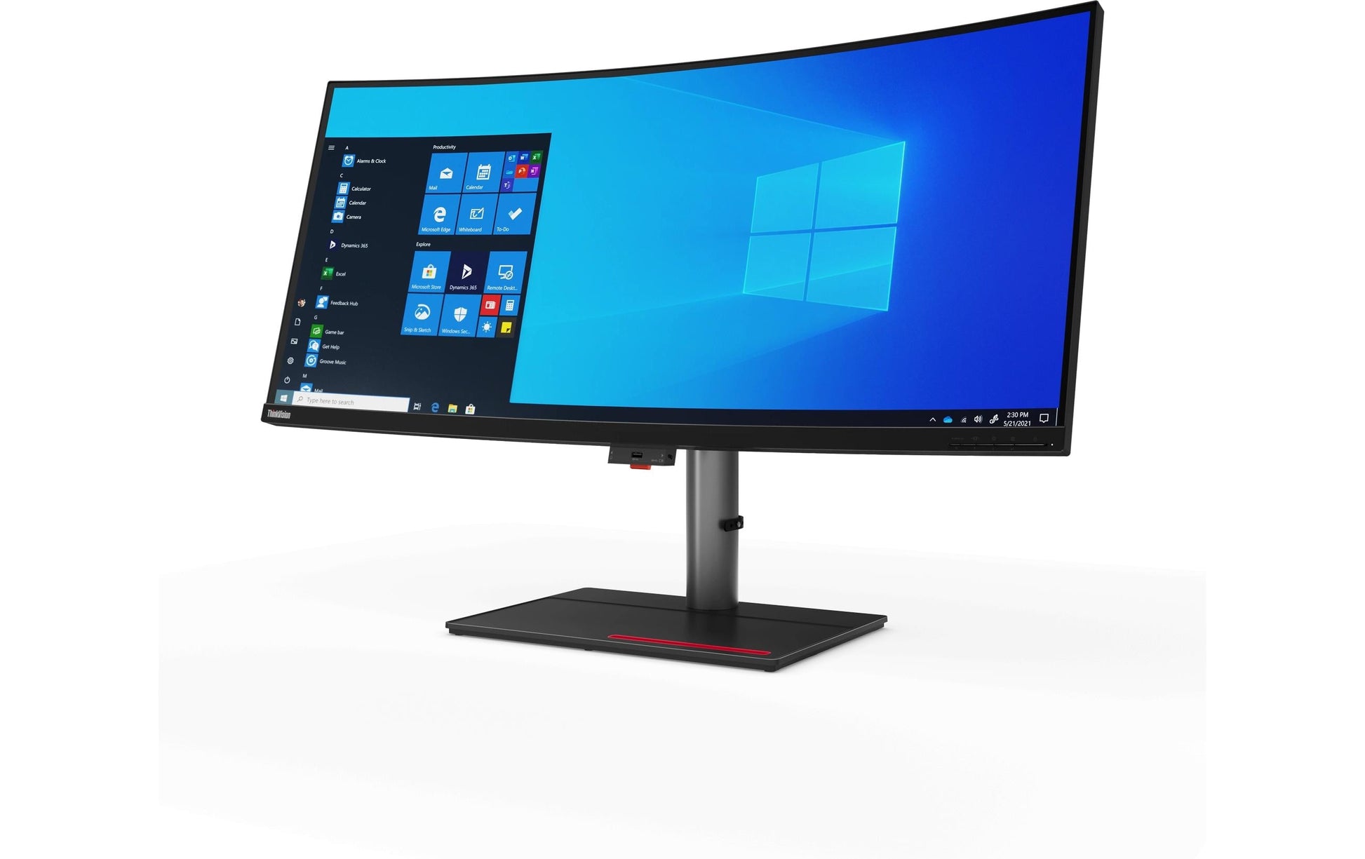 Lenovo ThinkVision – Monitor, 39,7" 5K WUHD (5120 × 2160), IPS, Thunderbolt 4, HDMI, DisplayPort, LAN
