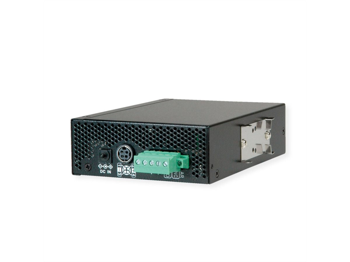 ROLINE Medienkonverter – Gigabit, 1× RJ‑45, 1× SFP (1000Base‑SX, Multi‑Mode, 500 m), PoE (802.3af/at/bt)