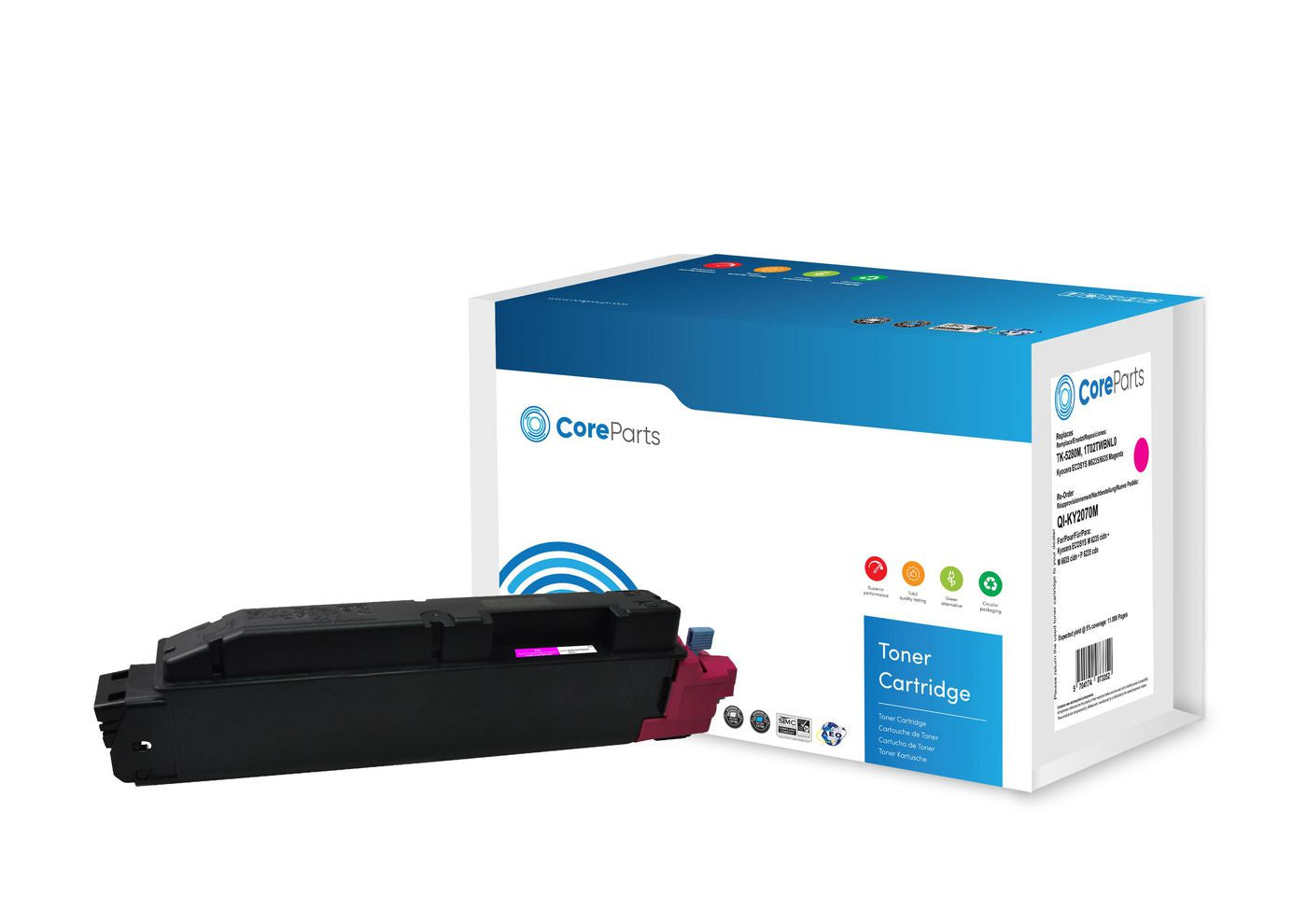 CoreParts Kyocera – Toner TK5280M-NTR – Magenta, 11000 Seiten – für ECOSYS M6235/M6635
