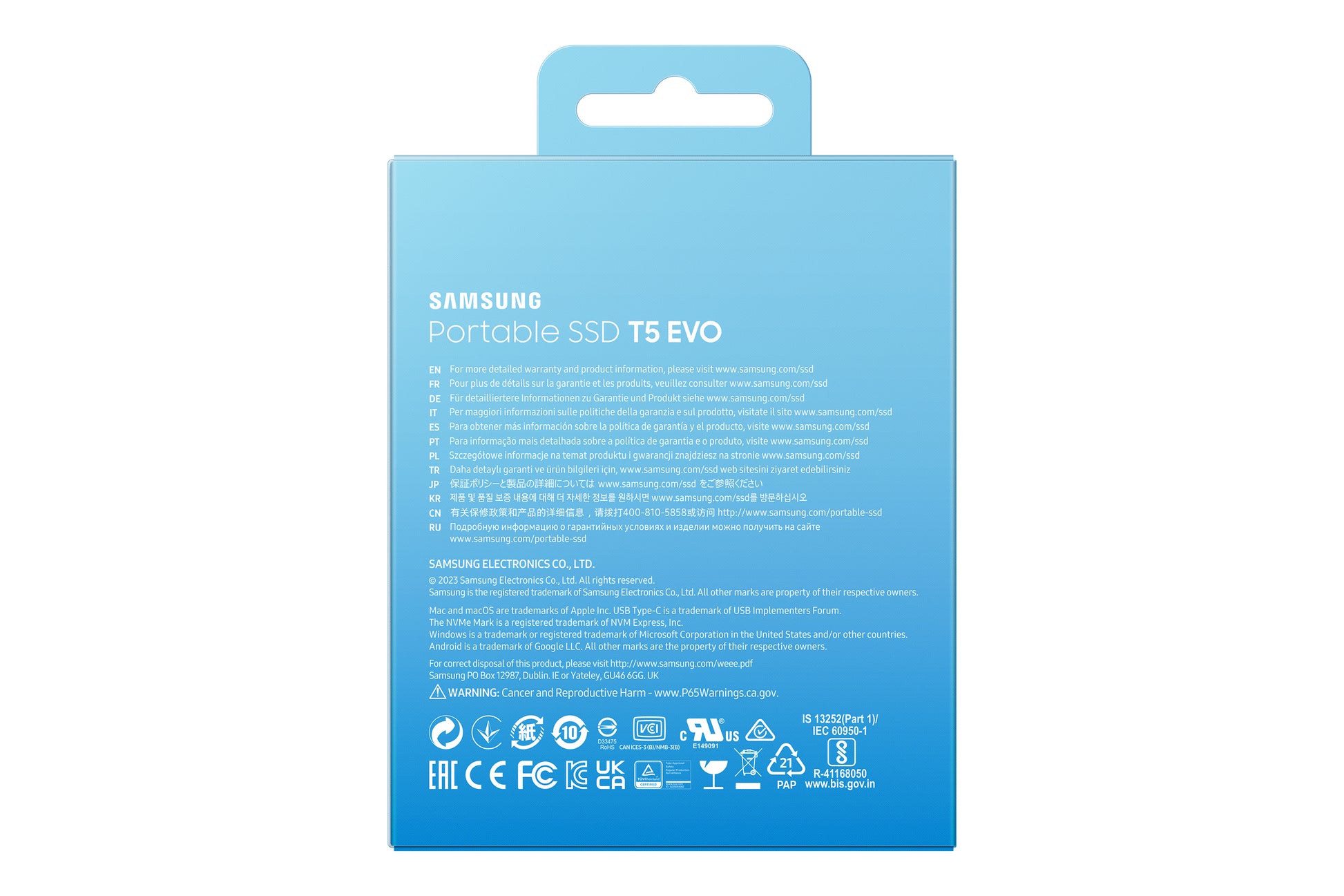 Samsung MU-PH2T0S Speichergerät – 2 TB, USB 3.2 Gen 1, Hardwareverschlüsselung