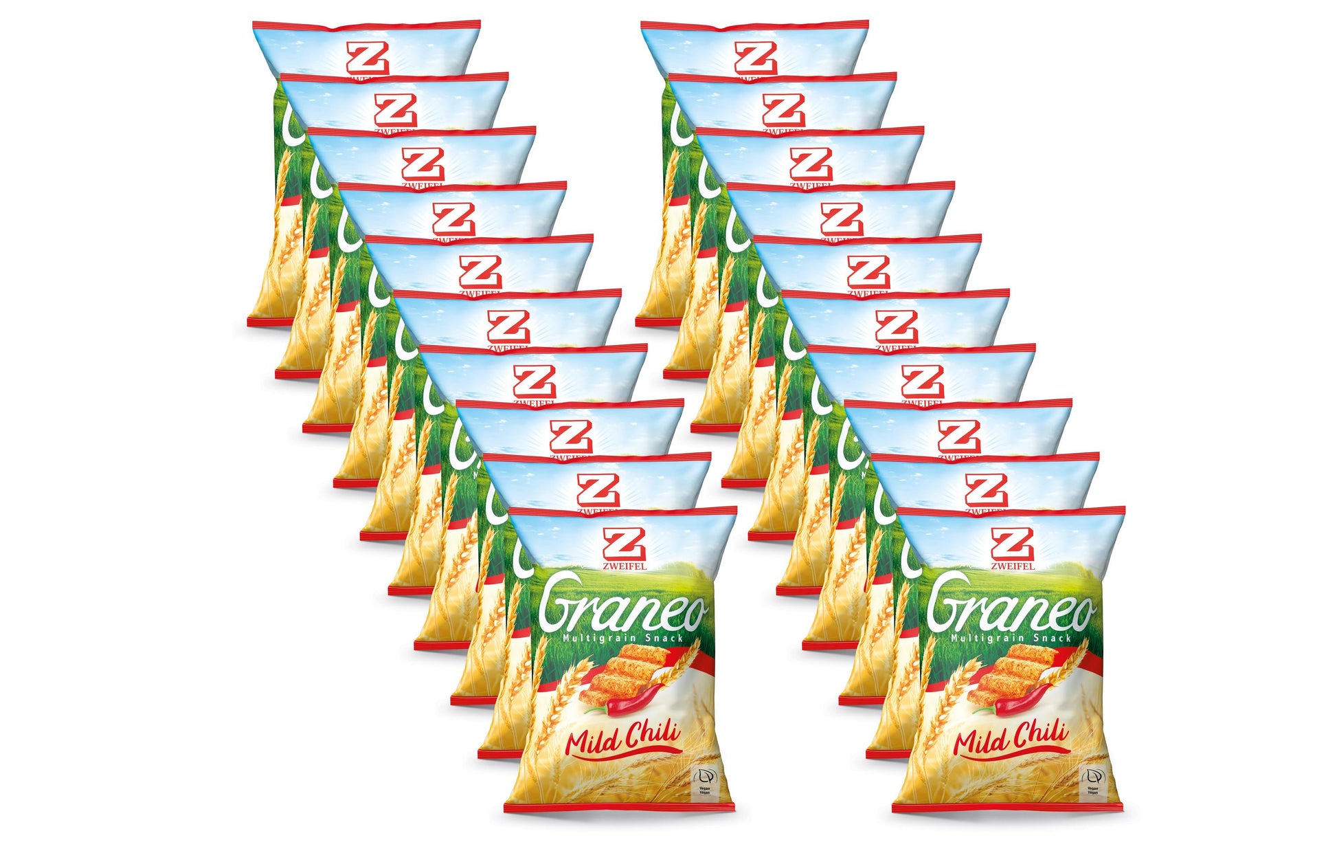 Zweifel Graneo Chips – Mild Chili – 540 g
