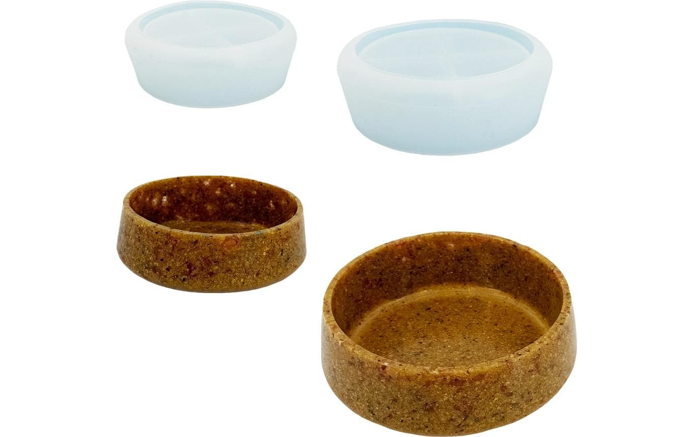 Reslin Giessform – Schale – Silikon – Ø 130 mm, Ø 180 mm – 2 Stück