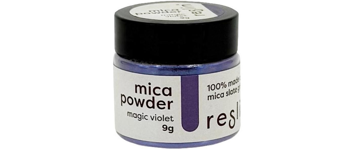 Reslin Mica-Pulver, Perleffekt, Violett, 9 g, 1 Stk.