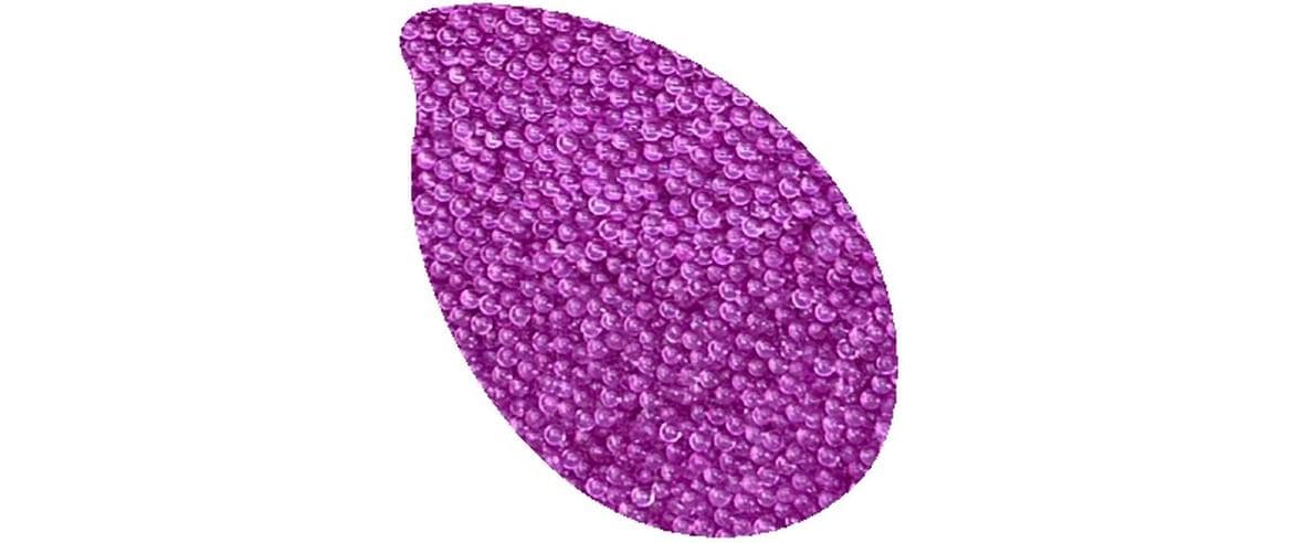 Reslin Glasperlen, rund – violett – Ø 1,4 mm – 500 g