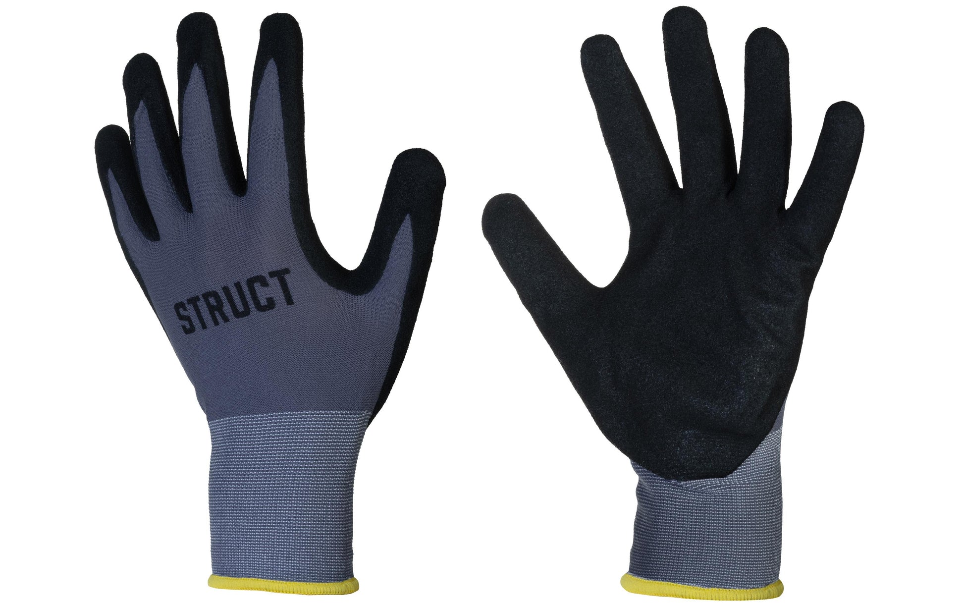 Struct Arbeitshandschuhe – M – Nylon, Ölabweisend, Schwarz