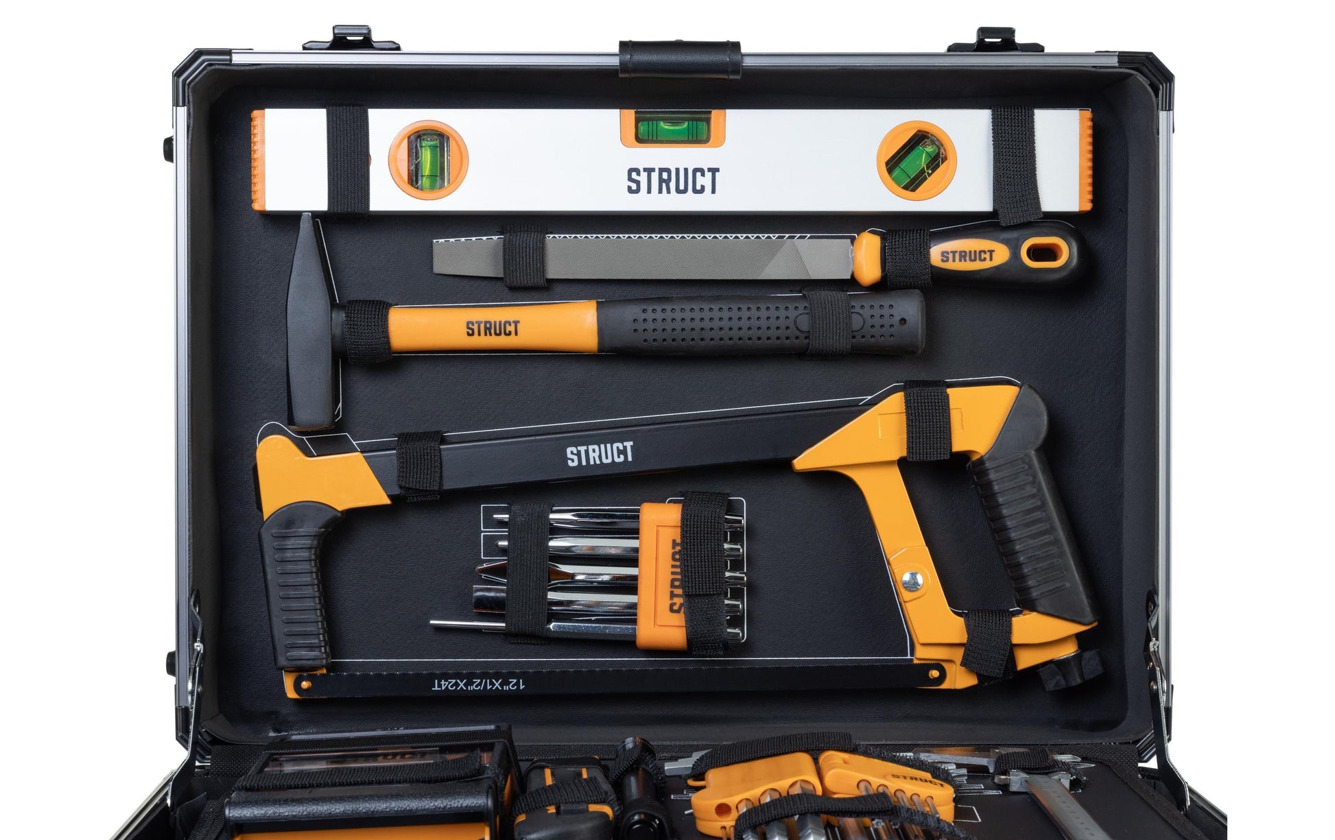 Struct Werkzeugkoffer Werkstatt – 152-teilig, mit Trolley, Aluminium