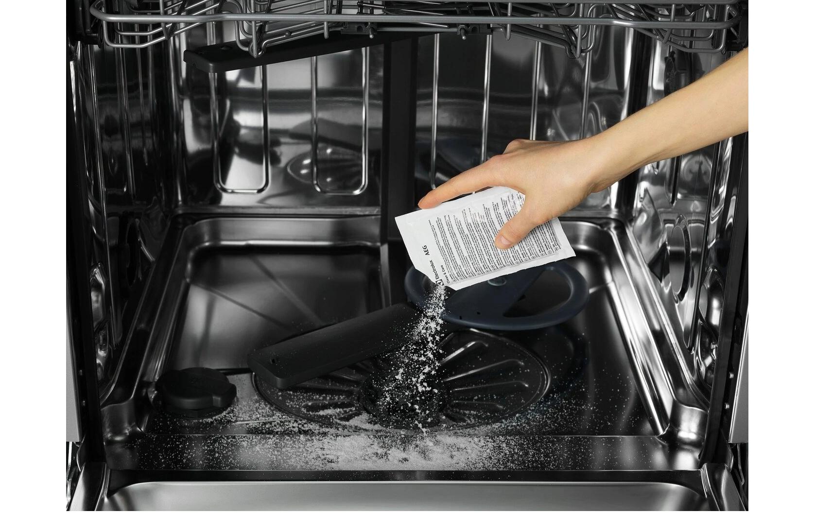 Electrolux M2GCP121 Kalk- & Fettentferner – für Geschirrspüler – Pulver, Box – 12 Stk.