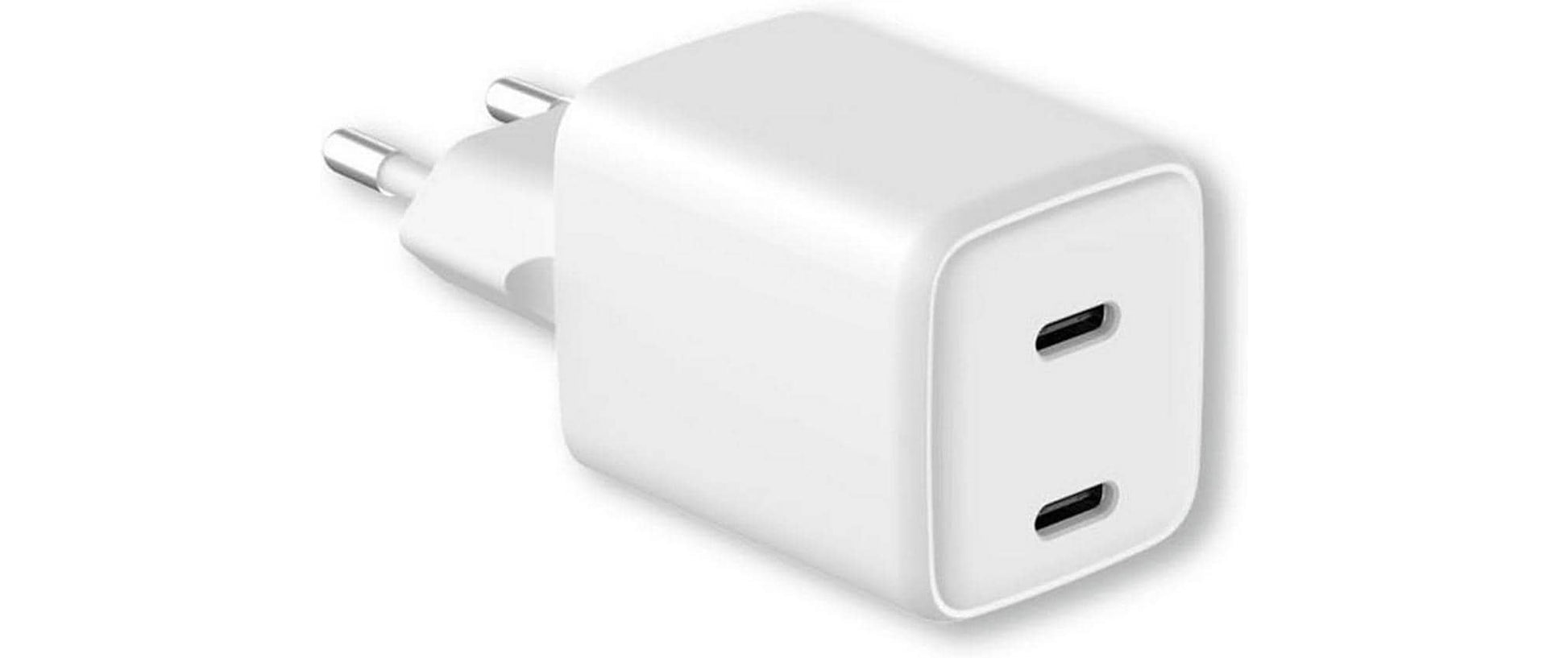 LMP 27470 USB-Ladegerät 35 W – USB-C×2, PD 3.0, GaN – für iPhone und iPad – weiss