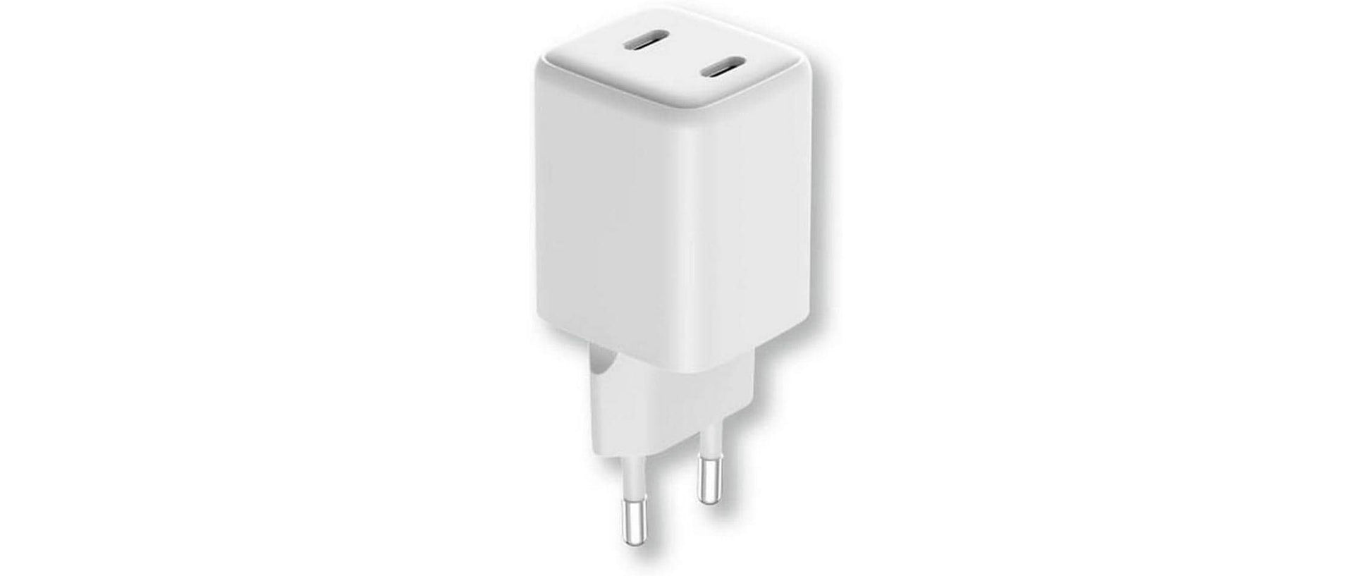 LMP 27470 USB-Ladegerät 35 W – USB-C×2, PD 3.0, GaN – für iPhone und iPad – weiss