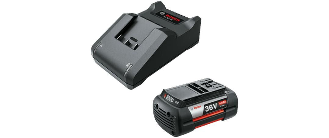 Bosch GBA 36V + AL 36V-20 Akku- & Ladegerät-Set 36 V 4,0 Ah (144 Wh) – POWER FOR ALL 36 V