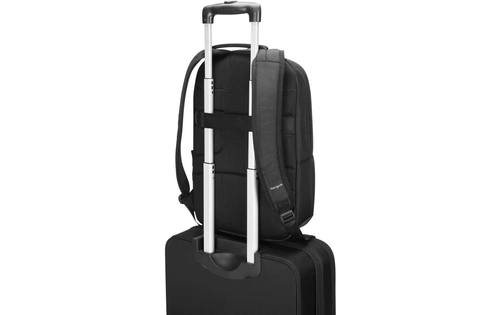 Targus Notebook-Rucksack bis 15,6" – Zusatzfächer – Schwarz