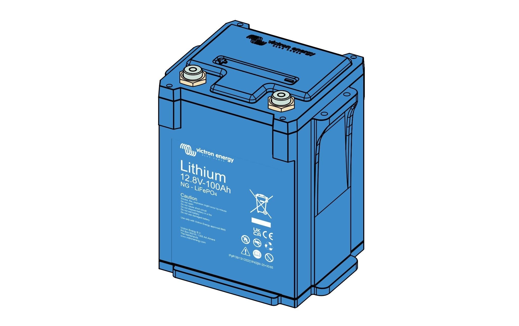 Victron NG Akku 12,8 V 100000 mAh 1280,00 Wh Li-Ion