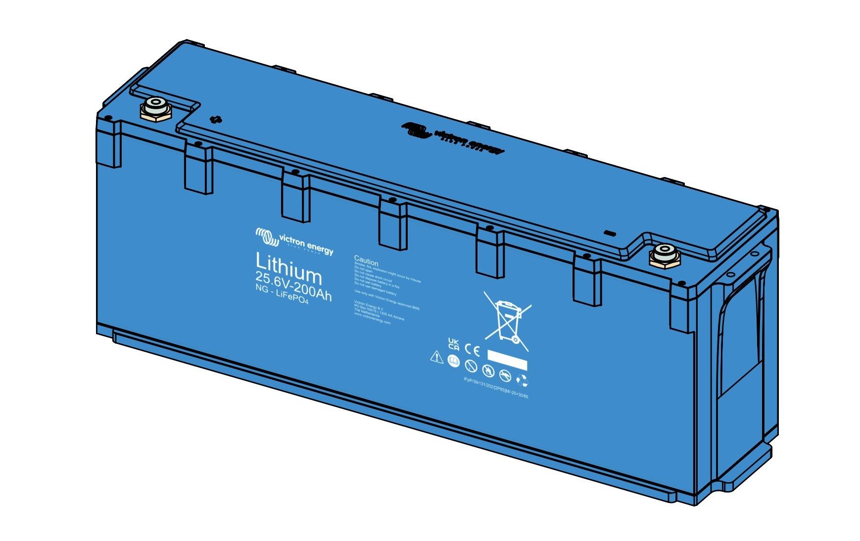 Victron NG Akku 24 V 200000 mAh 4800,00 Wh Li-Ion