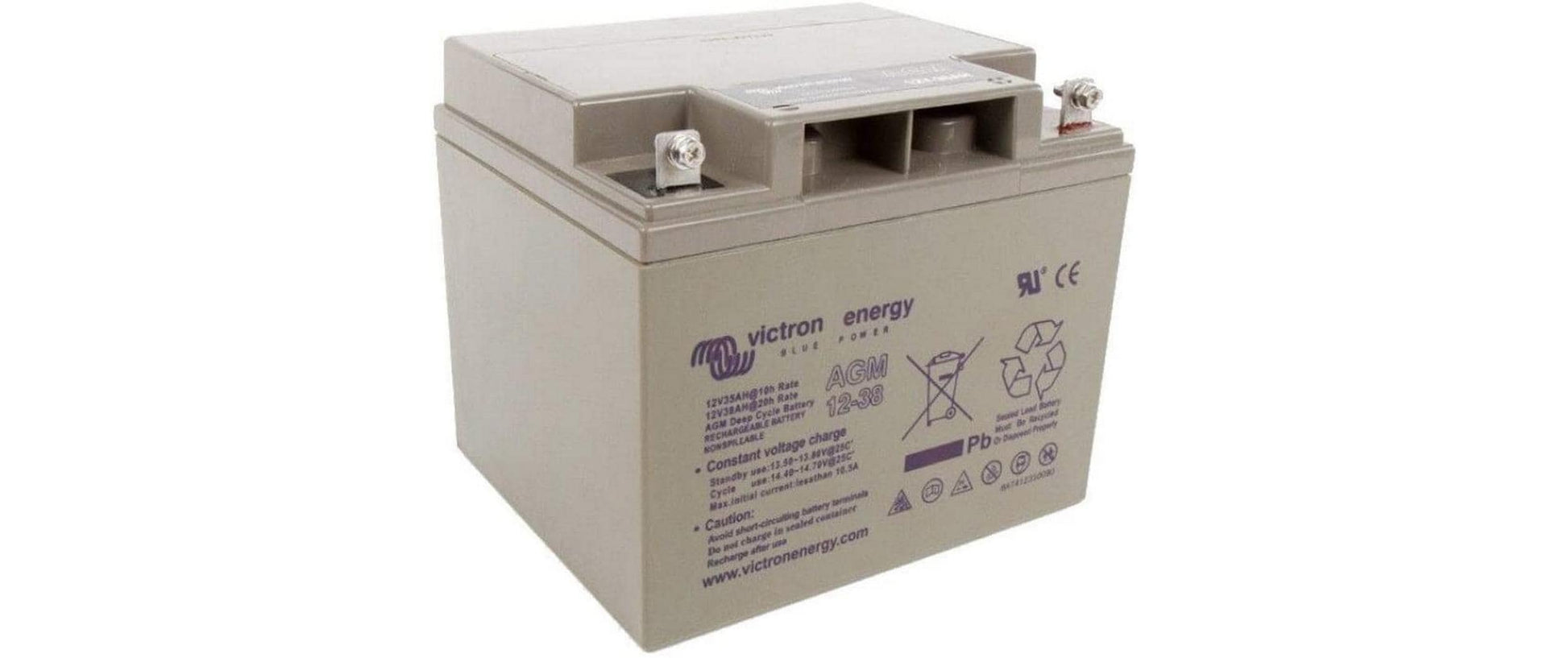 Victron AGM Deep Cycle Batterie 12 V 38000 mAh 456,00 Wh