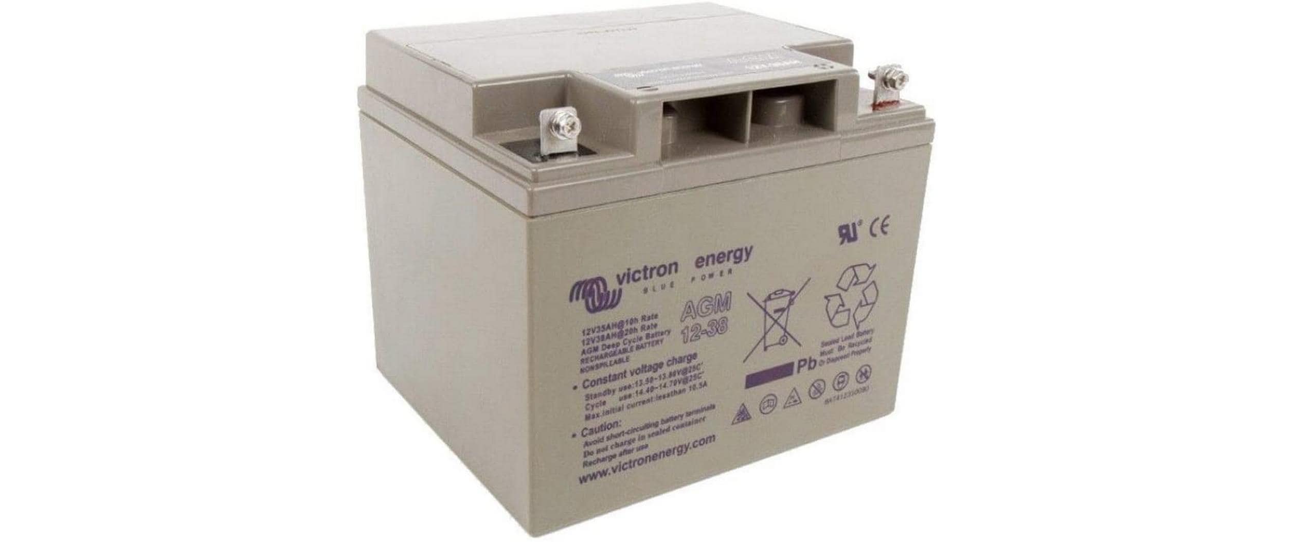 Victron AGM Deep Cycle Batterie 12 V 38000 mAh 456,00 Wh