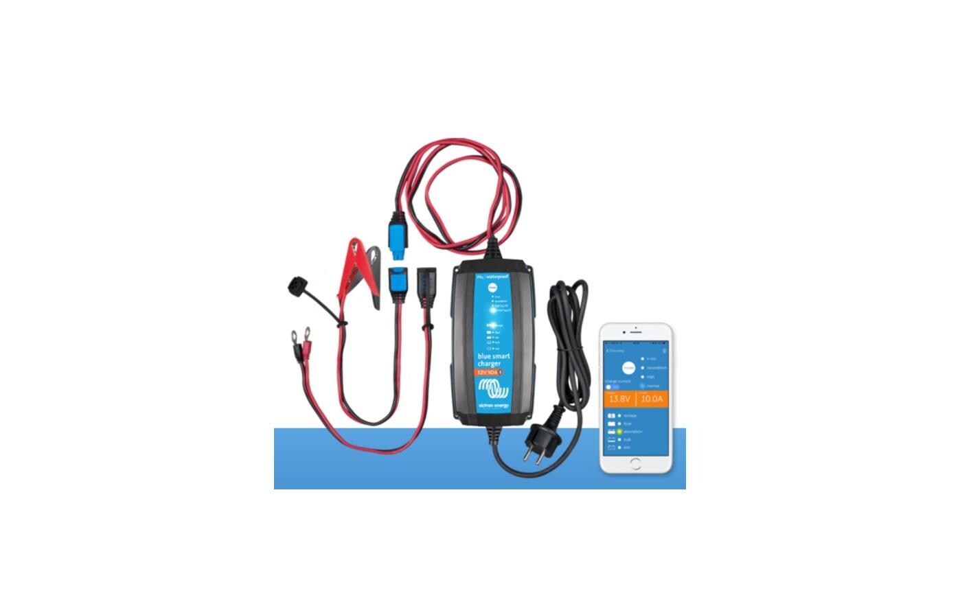 Victron BlueSmart Batterieladegerät 12 V/25 A – IP65, Blei-Gel kompatibel – für PKW
