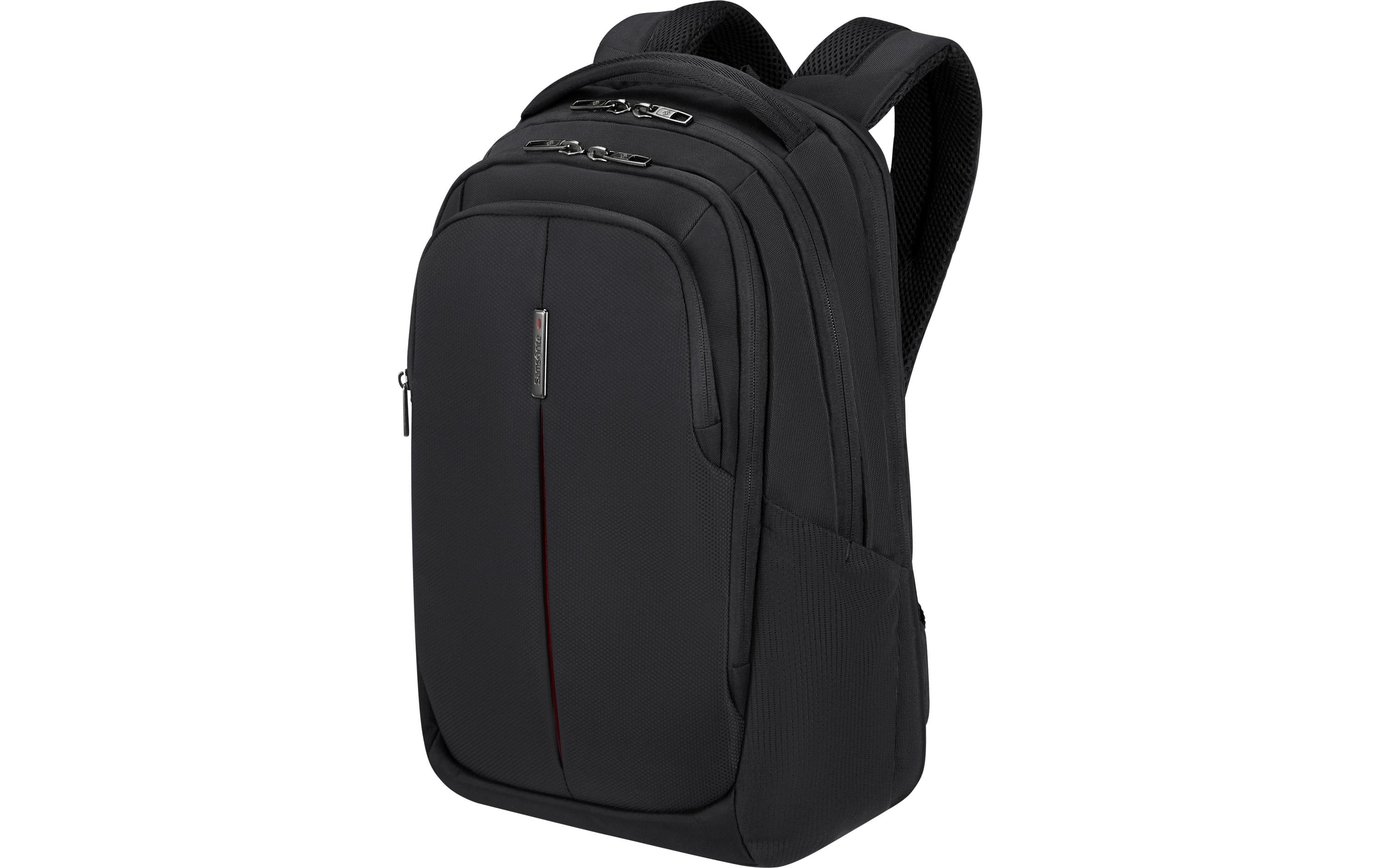 Samsonite Notebook-Rucksack GUARDIT 3.0 M – für 15,6", rPET-Polyester – Schwarz, 300 × 440 × 200 mm