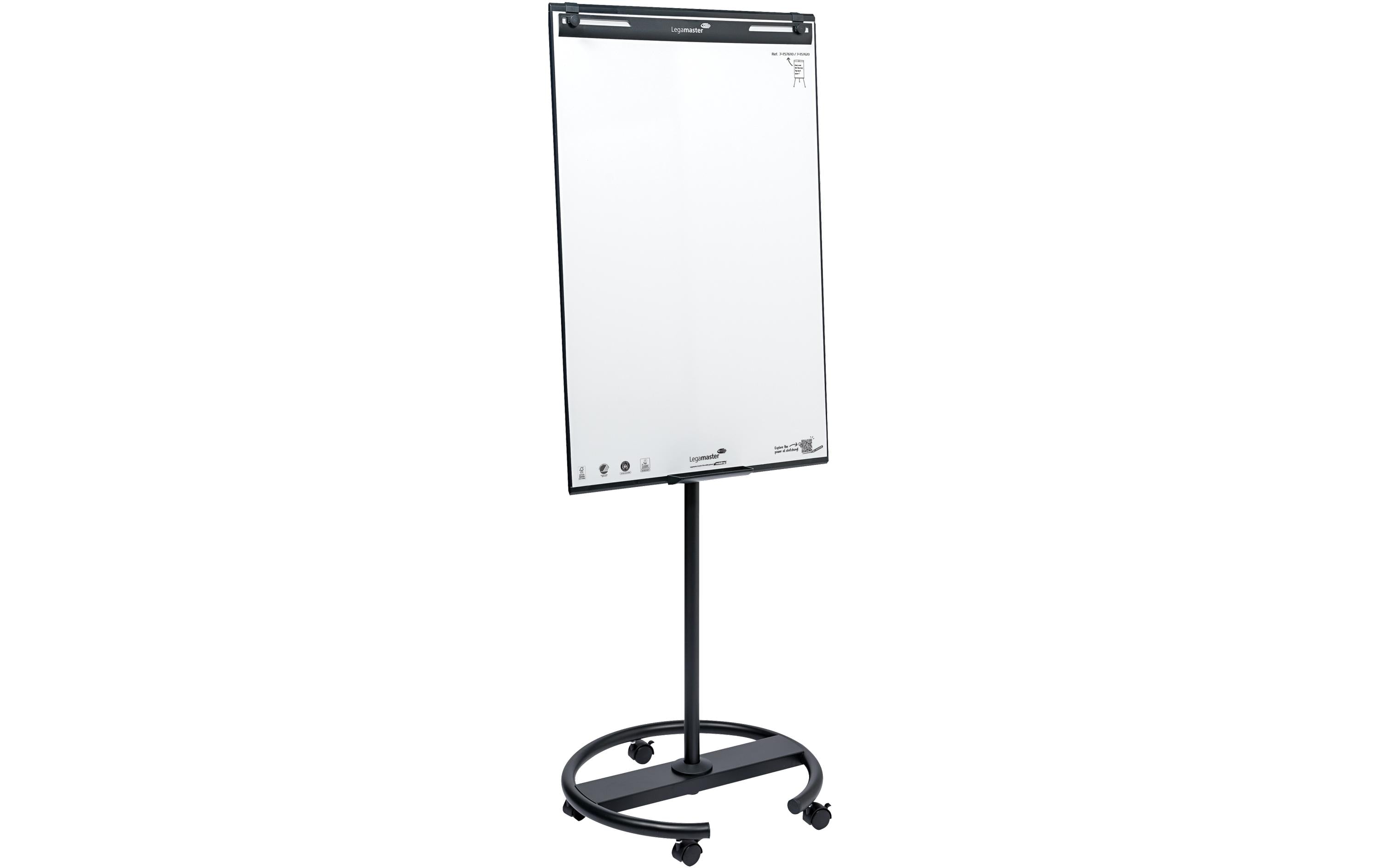 Legamaster Flipchart-Block SKETCH ECO – 65 × 98 cm, 20 Blatt/Block, 5 Blöcke, blanko, weiss, Papier, Recycling