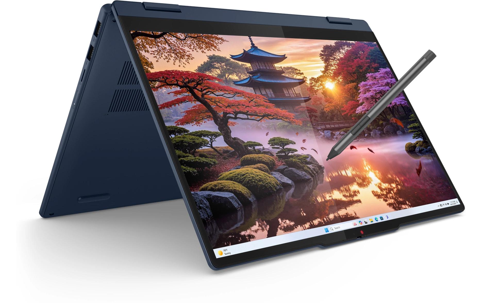 Lenovo IdeaPad 5 2-in-1 14AKP10 Copilot+ PC – AMD Ryzen AI 7 350, 16 GB, 1 TB, 14" WUXGA, Blau