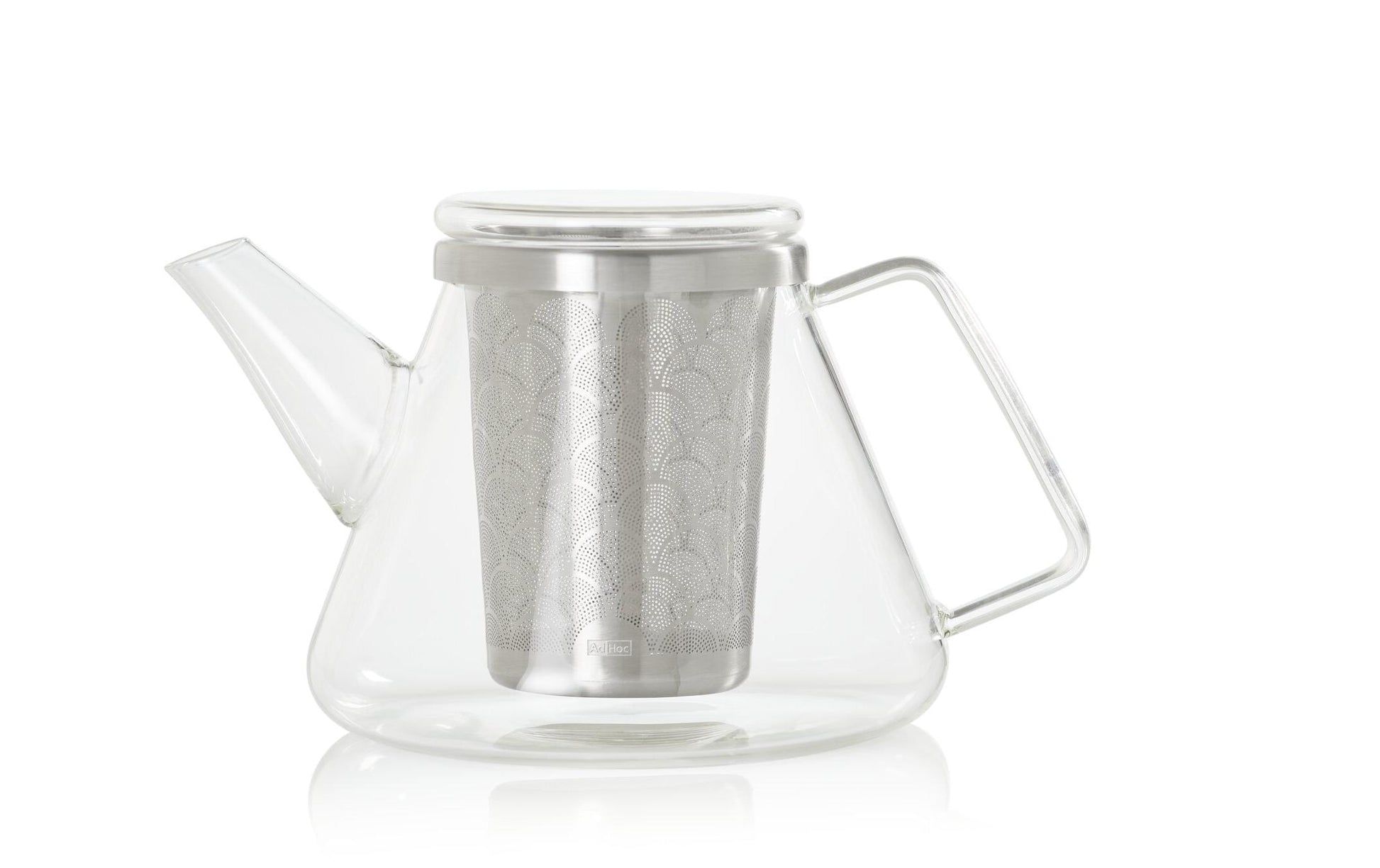 AdHoc Fusion TK49 – Teekanne, 1,0 l, Glas/Edelstahl