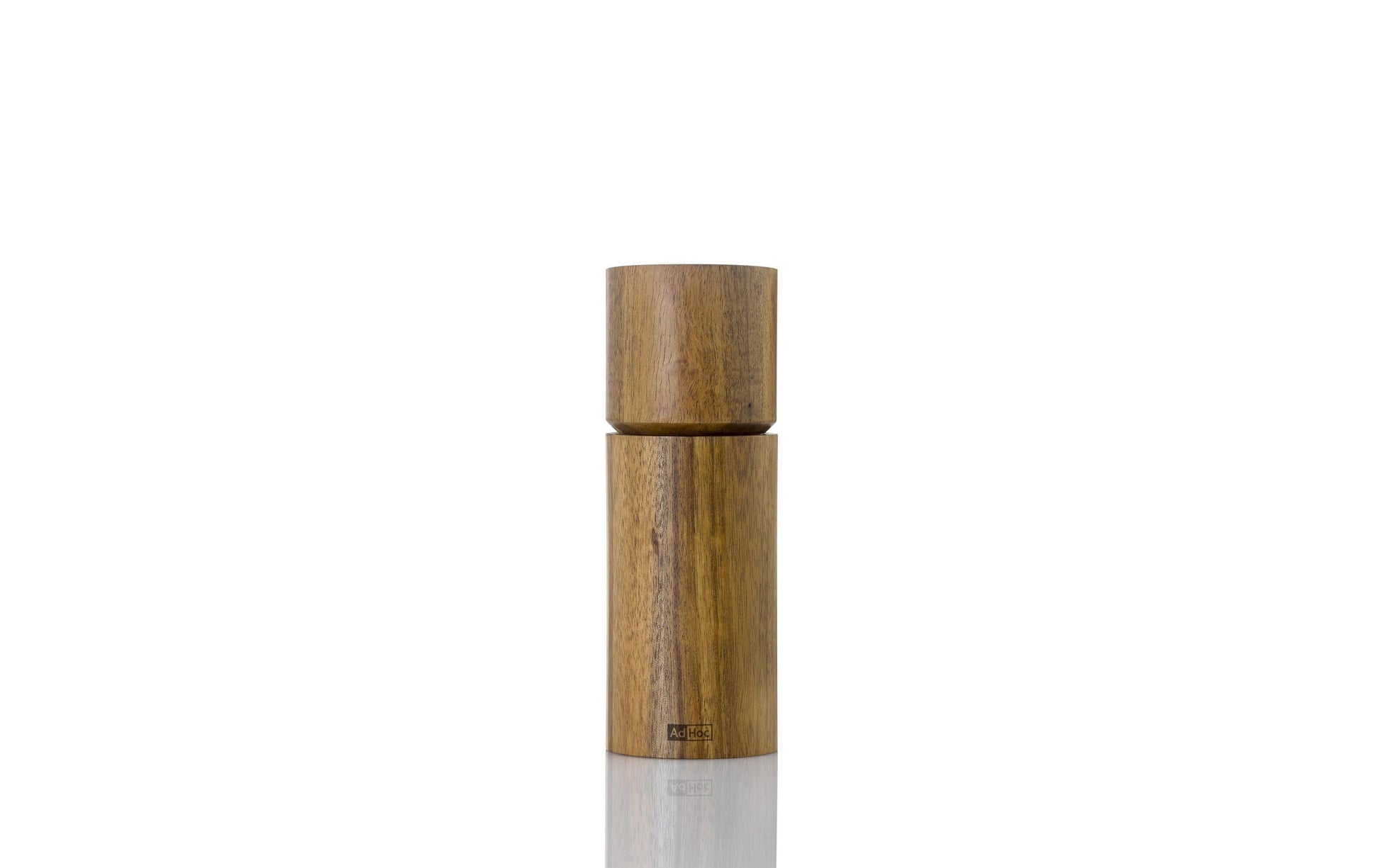 AdHoc Salz-/Pfeffermühle Ø 5 × 14 cm, Akazienholz/Edelstahl, Braun
