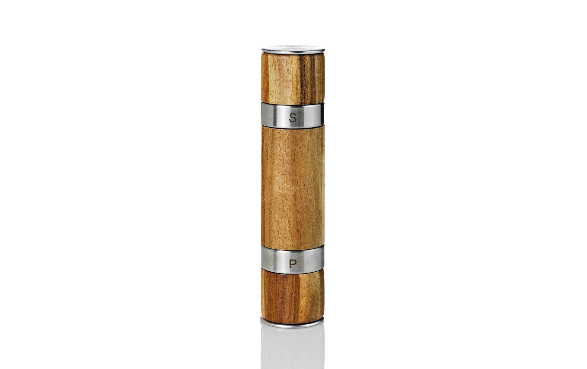 AdHoc AHM-MP90 – Salz-/Pfeffermühle Ø 5,5 × 21 cm, Holz, Braun