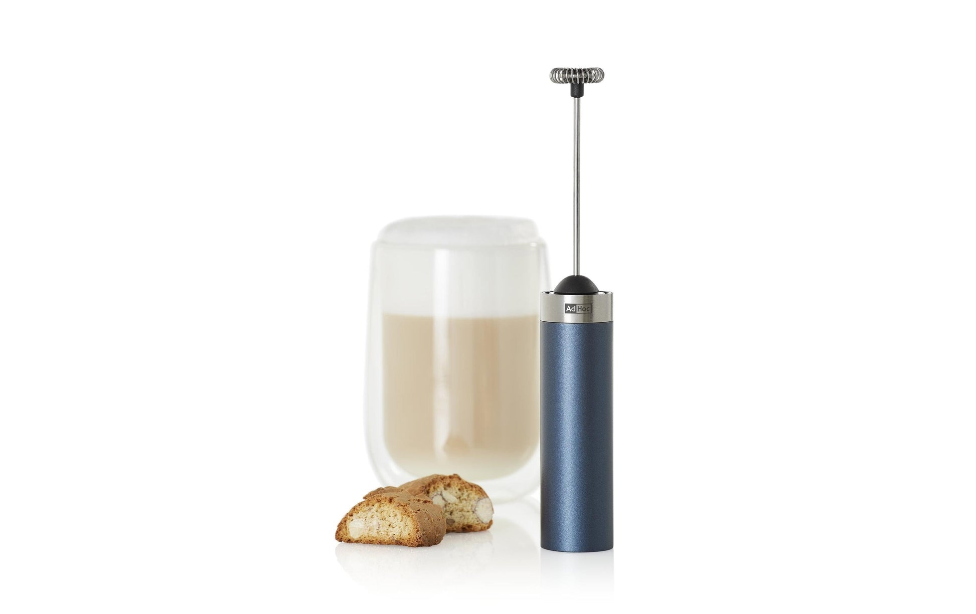 AdHoc Milchschäumer-Stab RAPID.3 MS23 – 2×AAA – Blau