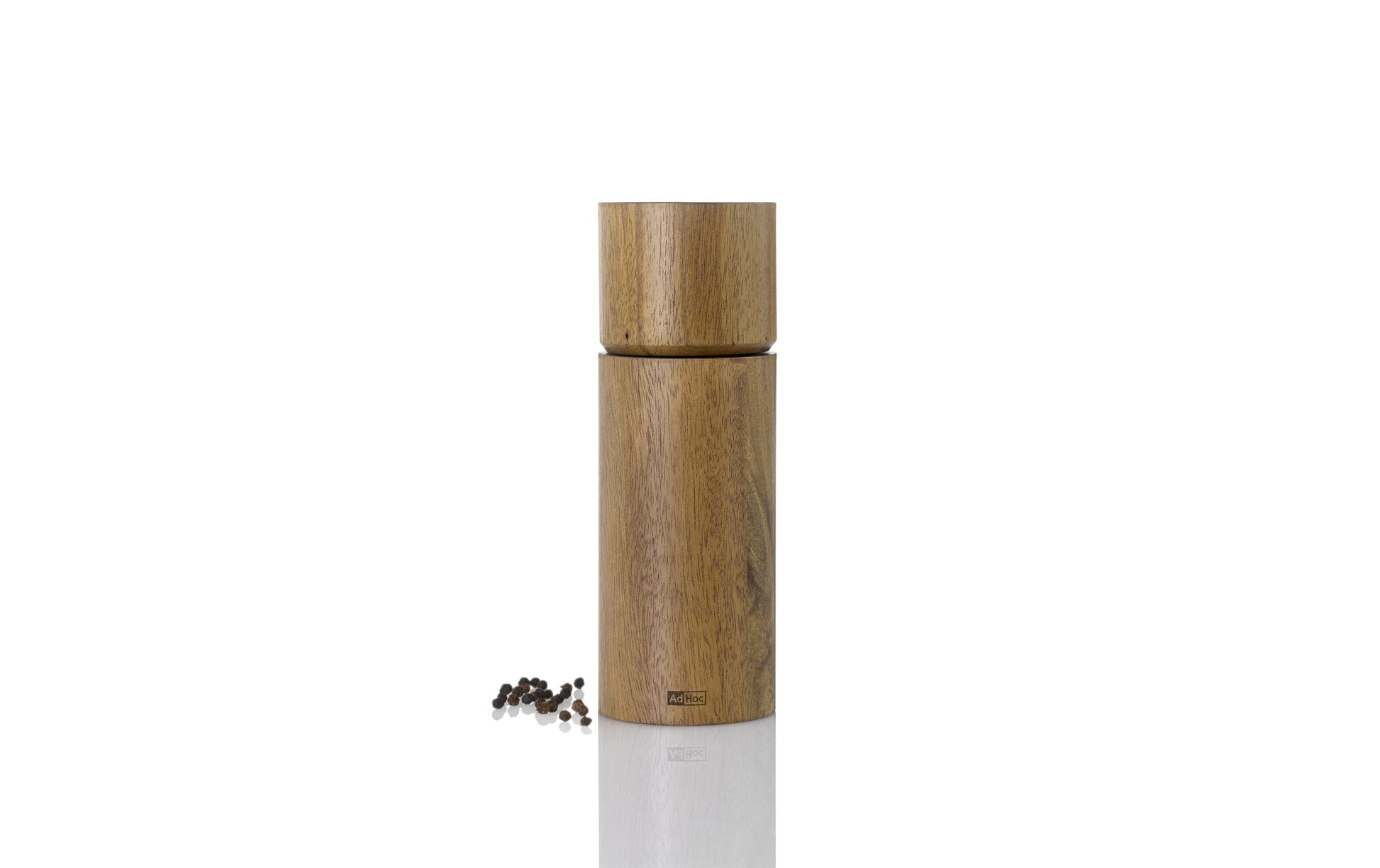 AdHoc Salz-/Pfeffermühle Ø 6 × 17 cm, Holz, Braun