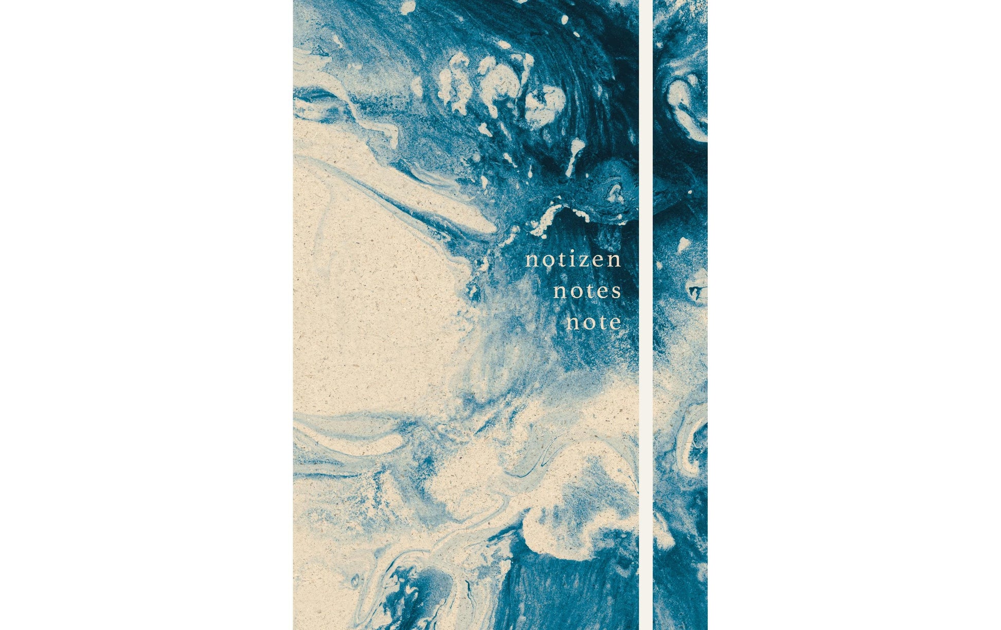 Natur Verlag Notizbuch, Blue Sand – Blau