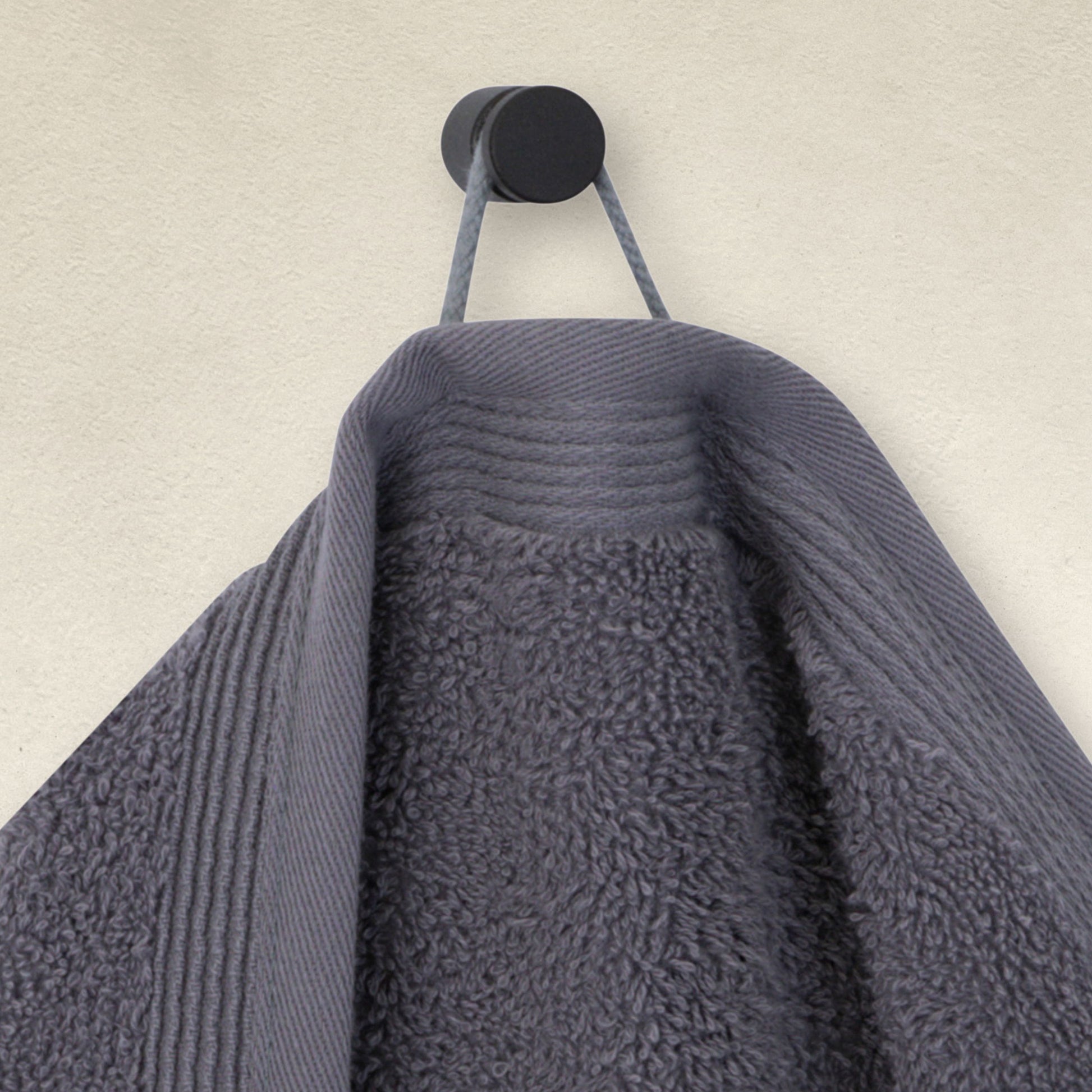 Möve Seiftuch Superwuschel – 30 × 30 cm, Grau, Baumwolle, OEKO-TEX