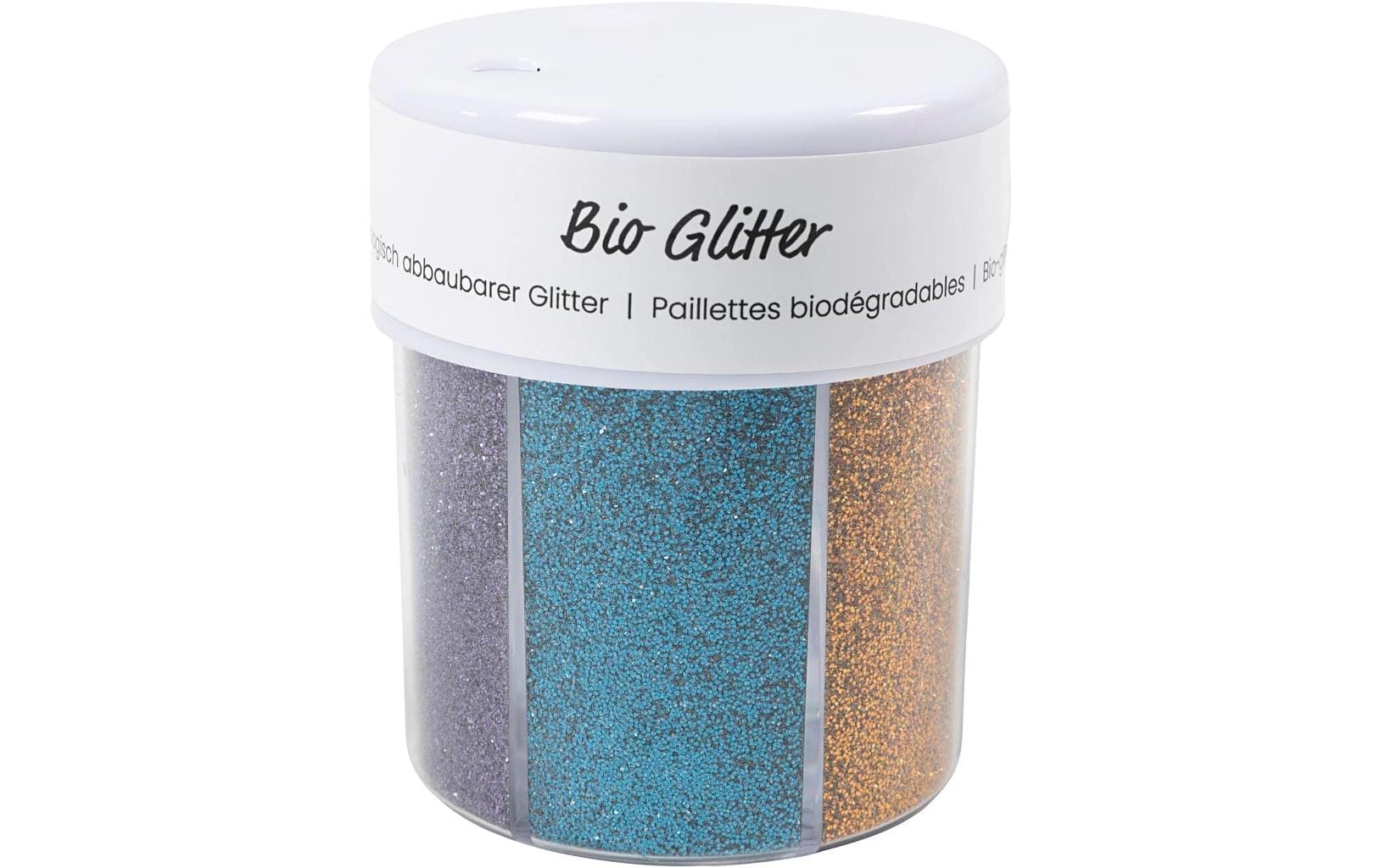 Creativ Company Glitterkleber, 6 Farben, 6 Tuben à 28 ml