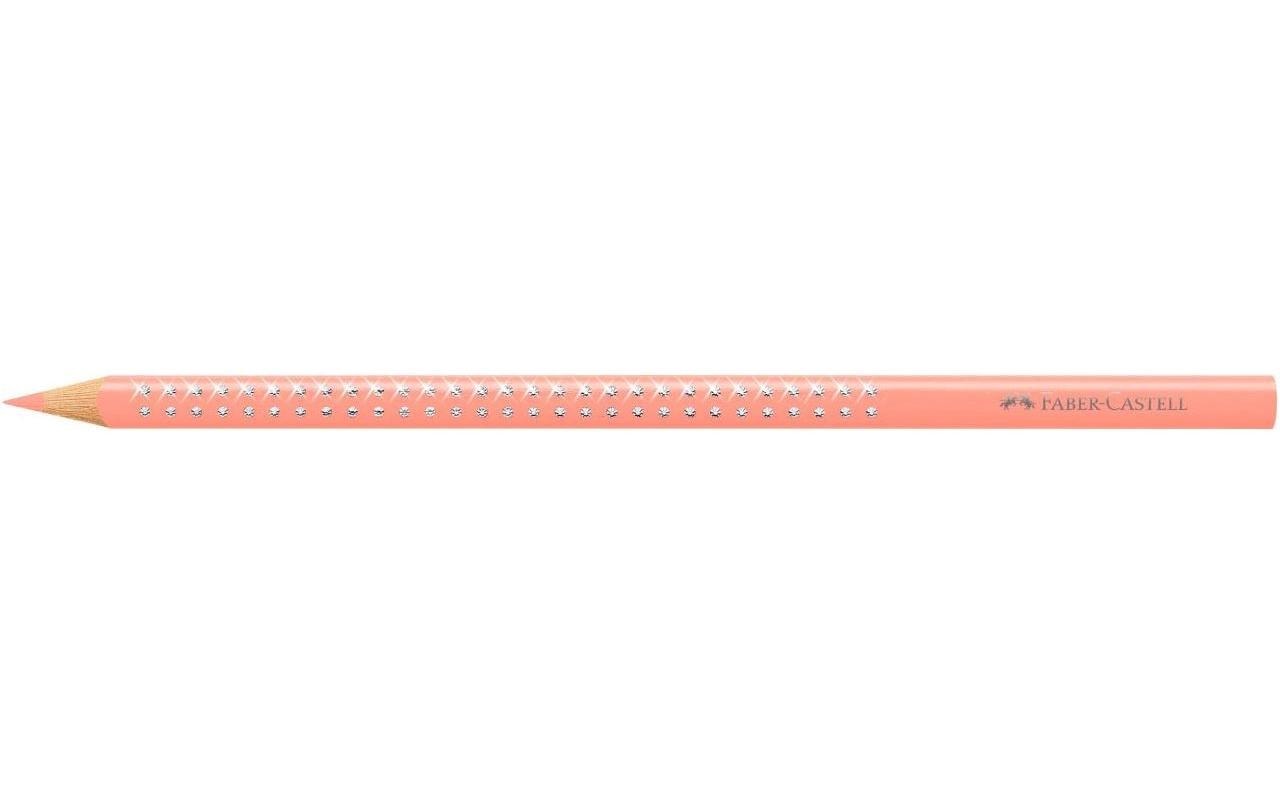 Faber-Castell Aquarellfarbstifte Grip Sparkle – 12 Farben, im Metalletui, Ø 3 mm, dreikantig, FSC