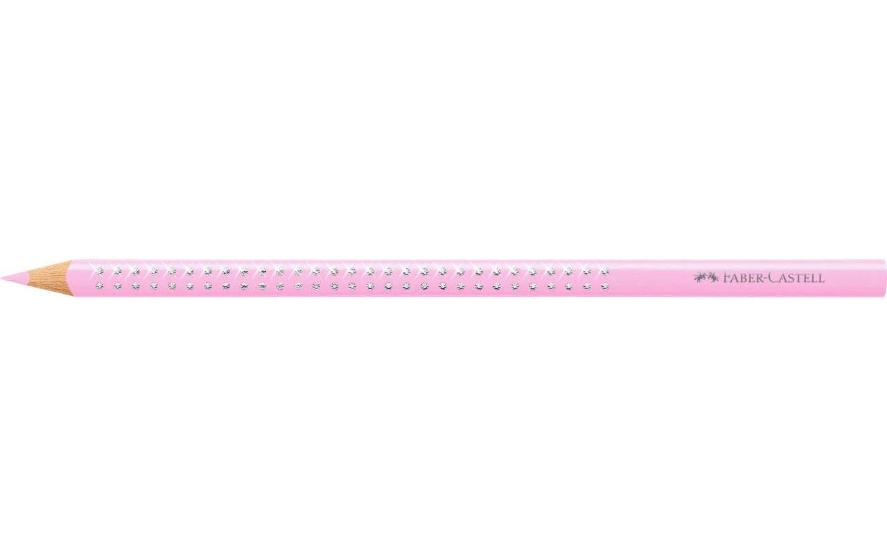 Faber-Castell Aquarellfarbstifte Grip Sparkle – 12 Farben, im Metalletui, Ø 3 mm, dreikantig, FSC