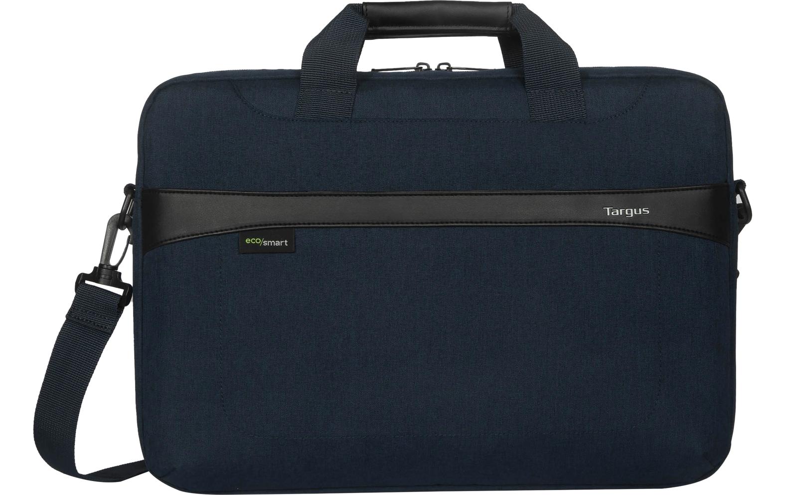 Targus GeoLite Notebook-Tasche 15,6" – Trolley-Band, aus recycelten Materialien – Blau