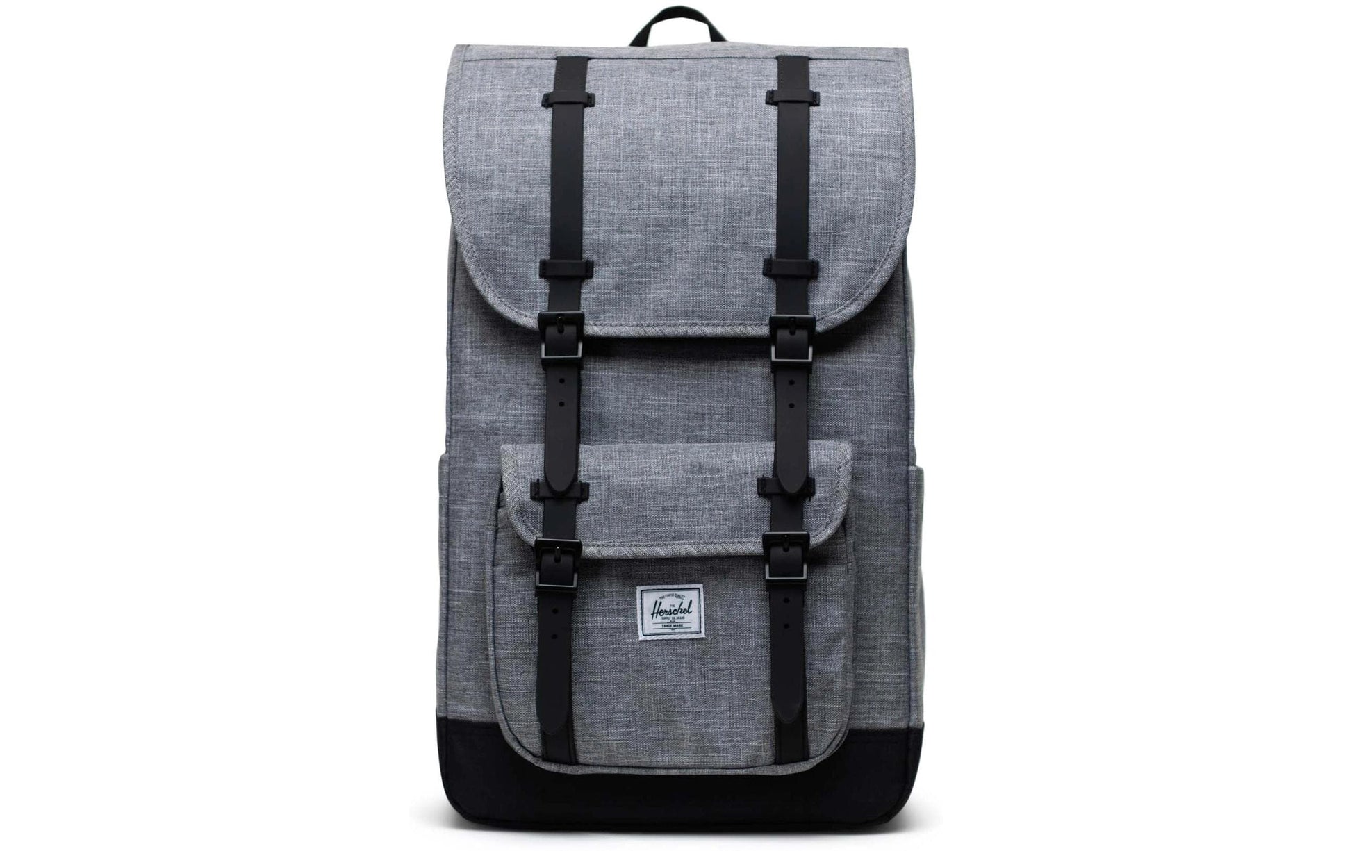 Herschel Little America – Freizeit-Rucksack – 30 l, recyceltes Material, grau