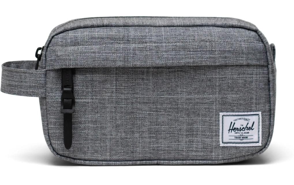 Herschel Kulturbeutel Chapter Small Travel Kit – wasserfest – 215,9 × 133,4 × 82,6 mm – grau, Polyester