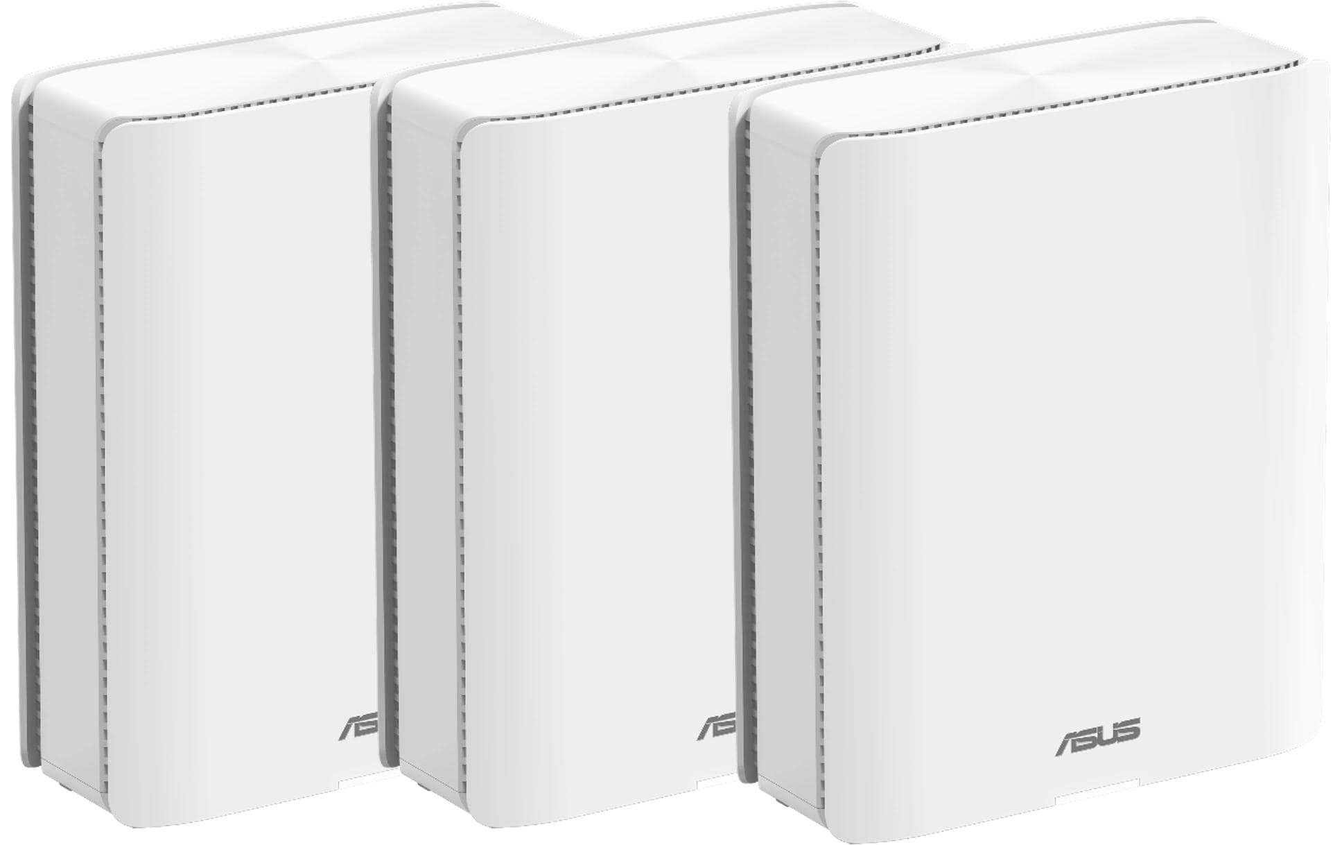 ASUS Bq16 – Mesh-WLAN-System (3er-Set), Wi-Fi 7, Tri-Band (2,4/5/6 GHz), 11 529 Mbit/s, Weiss