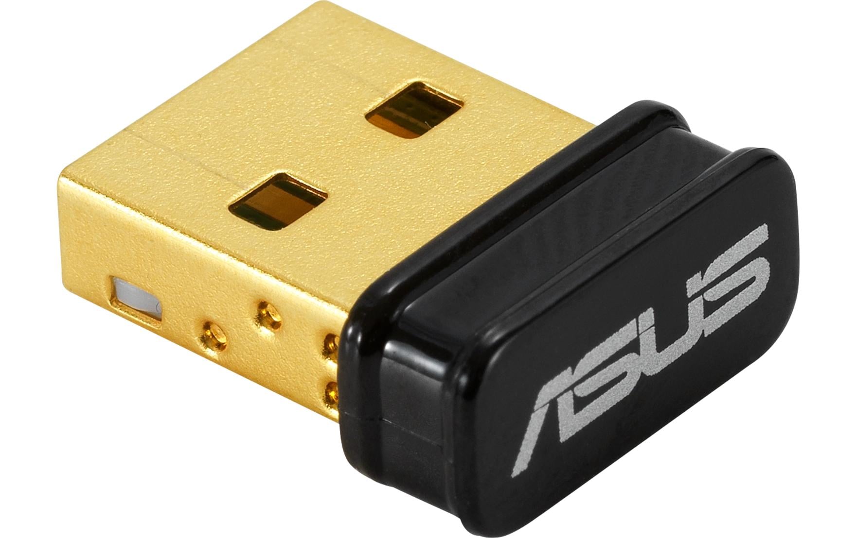 ASUS USB-BT540 USB-Bluetooth-Adapter – Bluetooth 5.4, USB, Plug & Play, für Windows 10/11, Linux – Schwarz