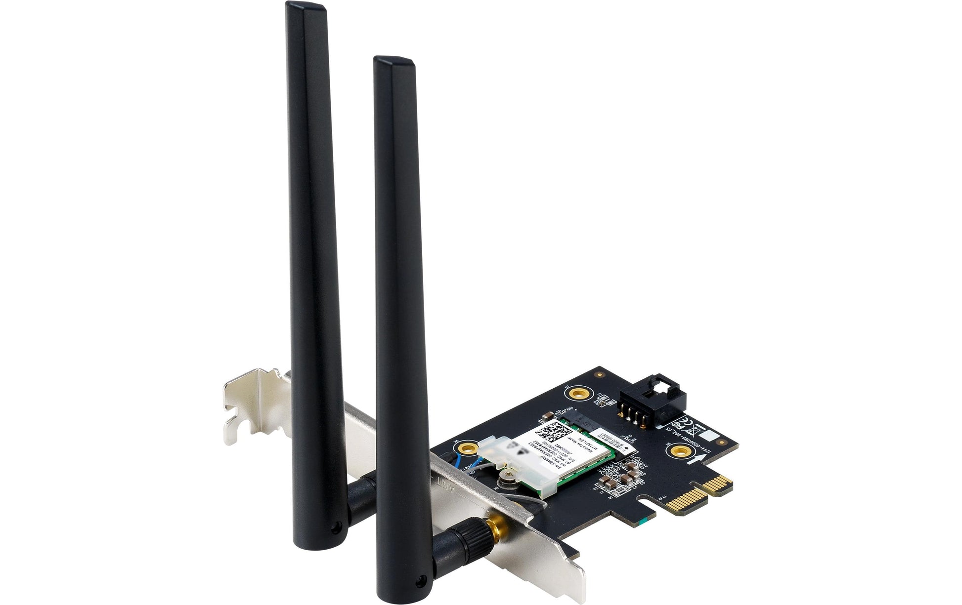 ASUS PCE-BE6500 – PCIe WLAN-Karte – Wi-Fi 7 (2,4/5/6 GHz), 2,9 Gbit/s, PCIe, Schwarz