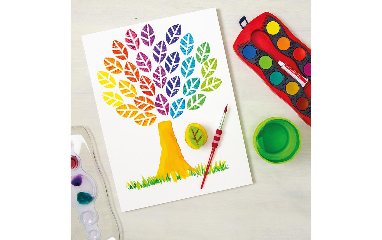 Faber-Castell Deckfarbkasten – 24 Farben, inkl. Deckweiss