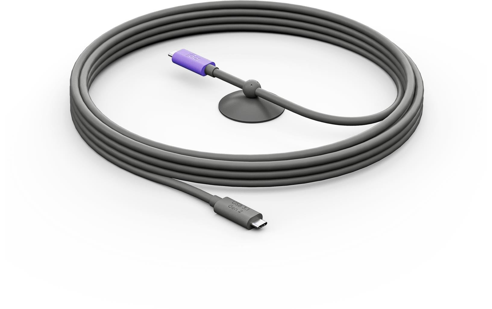 Logitech USB-Kabel, USB-C, 5 m, für MeetUp 2